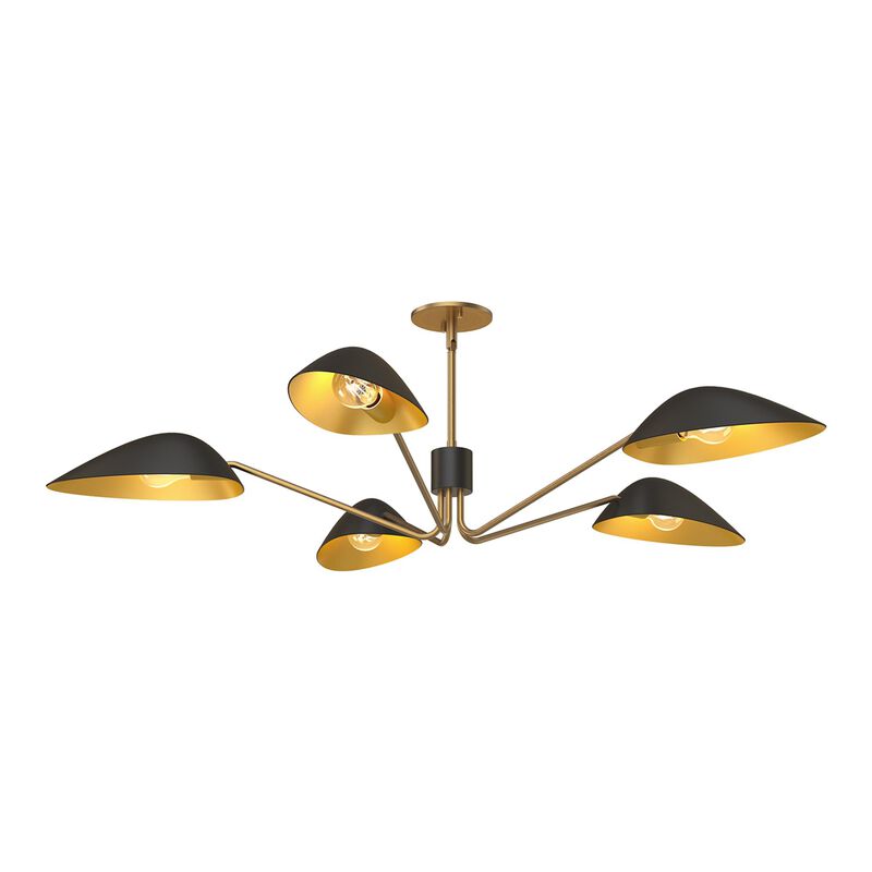 Oscar 46 Inch Pendant Light by Alora Mood