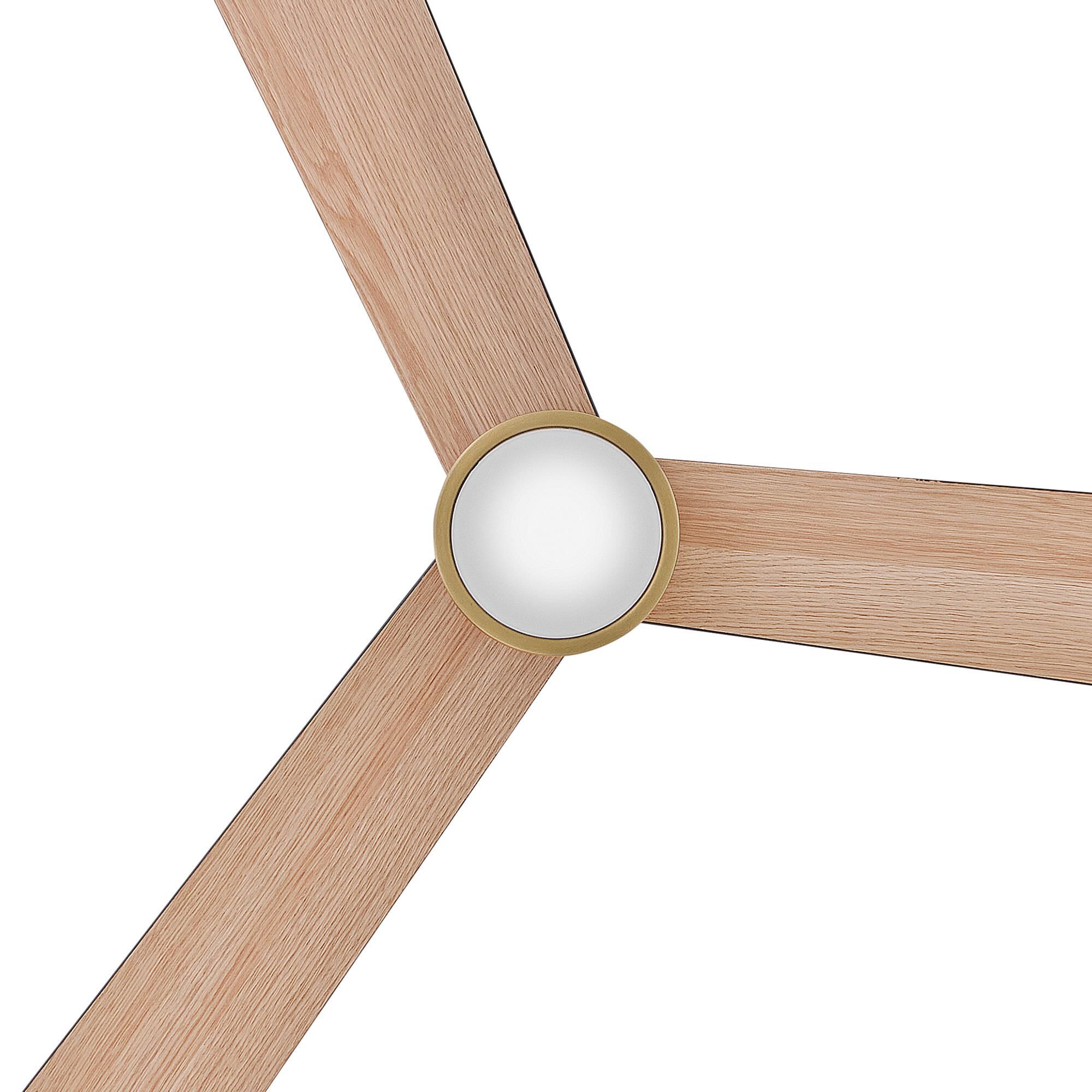 Speck 52 Inch Flush Mount Fan with Light Kit,