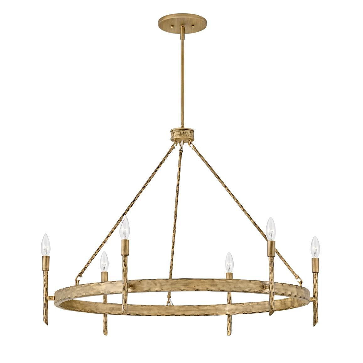 Tress 36 Inch 6 Light Chandelier by Hinkley Lighting