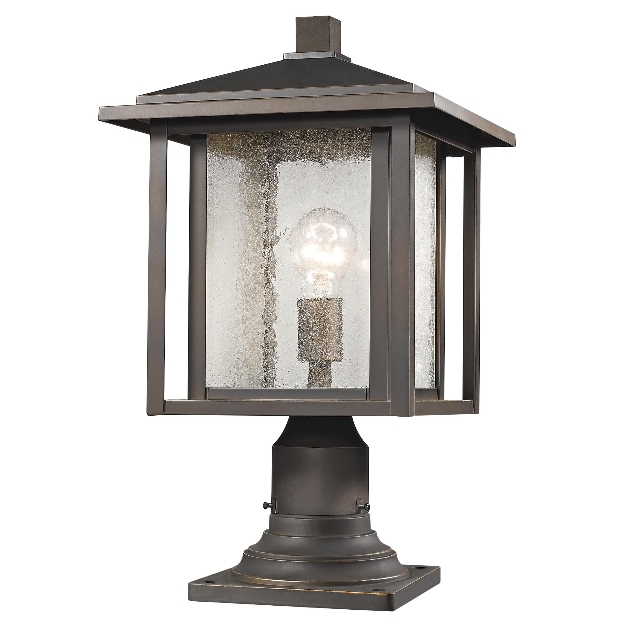 Z-Lite Aspen 18 Inch Tall Outdoor Pier Lamp