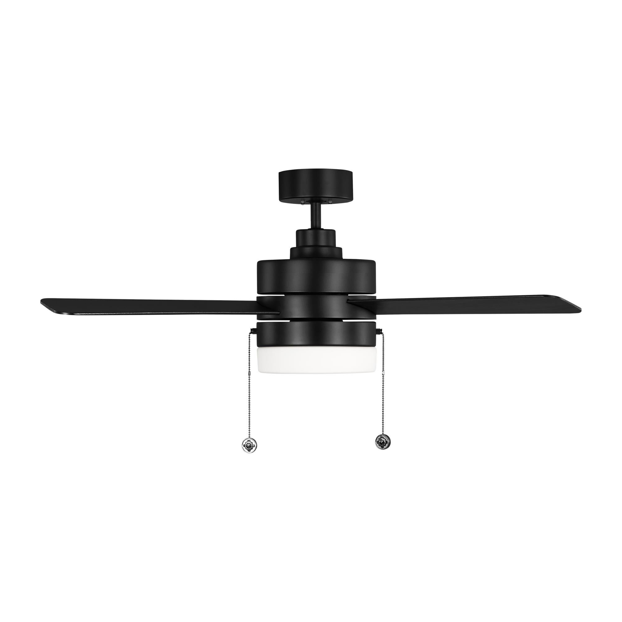 Shown in Midnight Black finish and Matte White glass