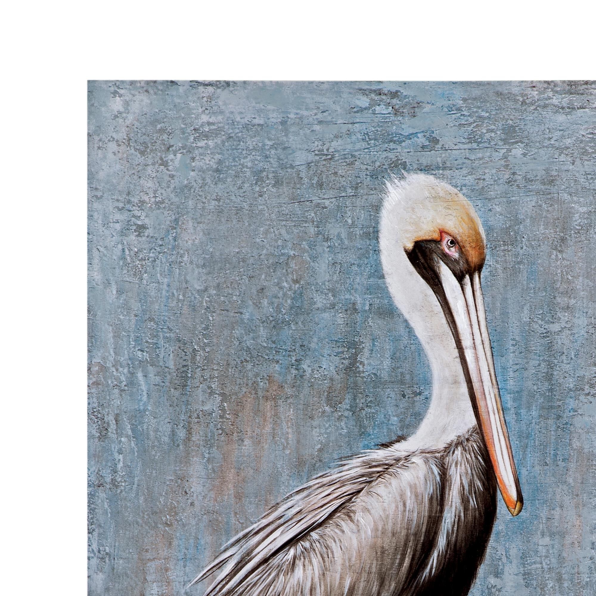 Pelican 36 Inch Painting by Bassett Mirror Company
