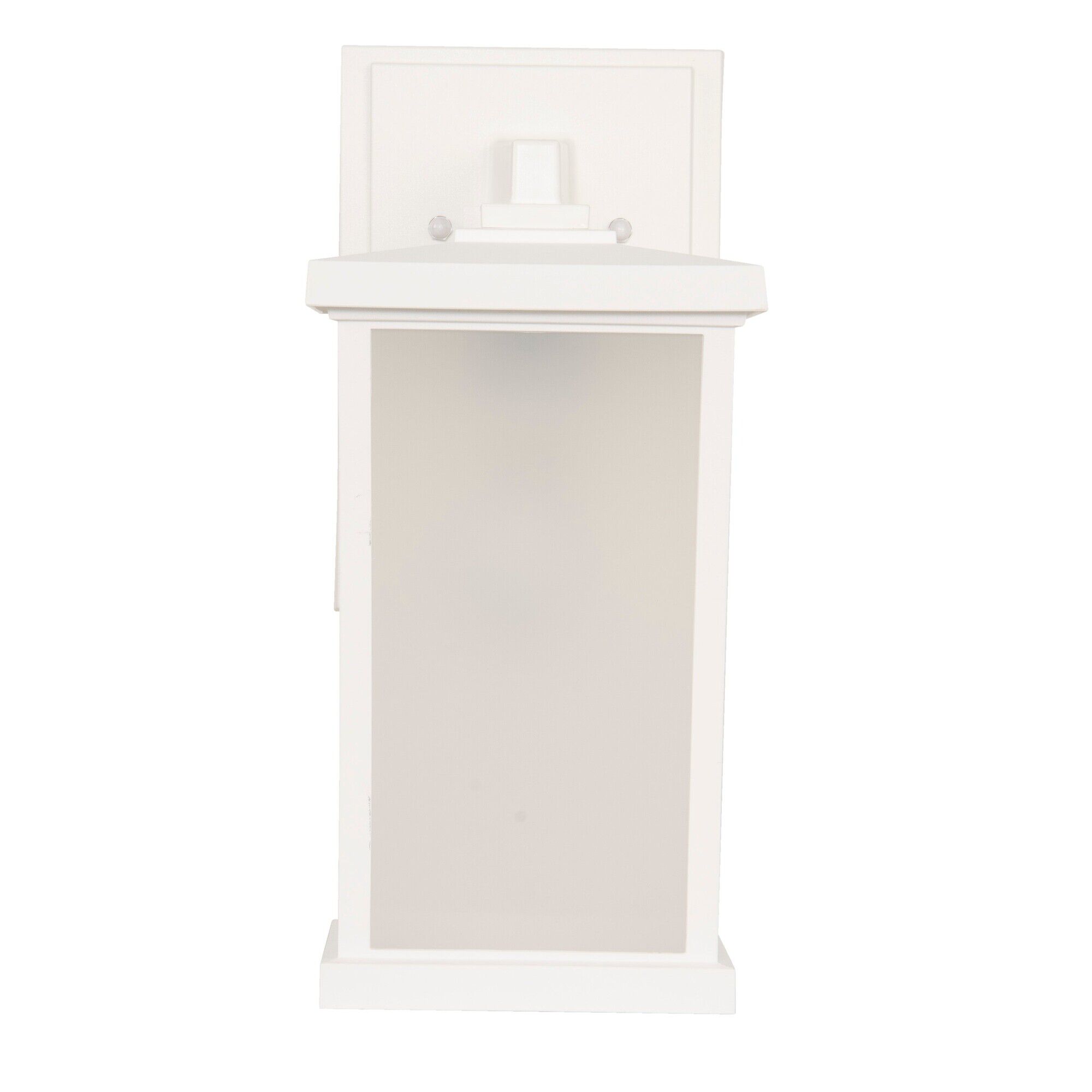 Shown in Textured White finish and Frosted Polycarbonate shade
