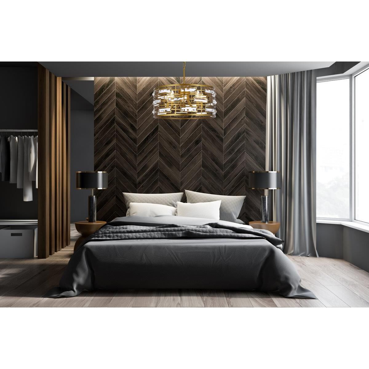 Kennedy 18 Inch Large Pendant by Elegant Lighting