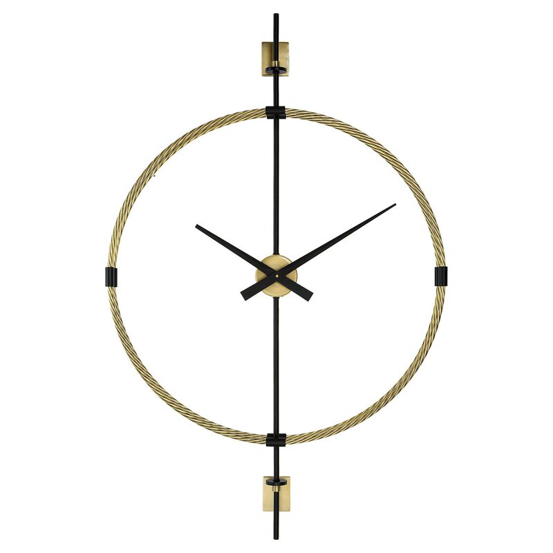 Uttermost Time Flies Modern Wall Clock Wall Clock by Uttermost