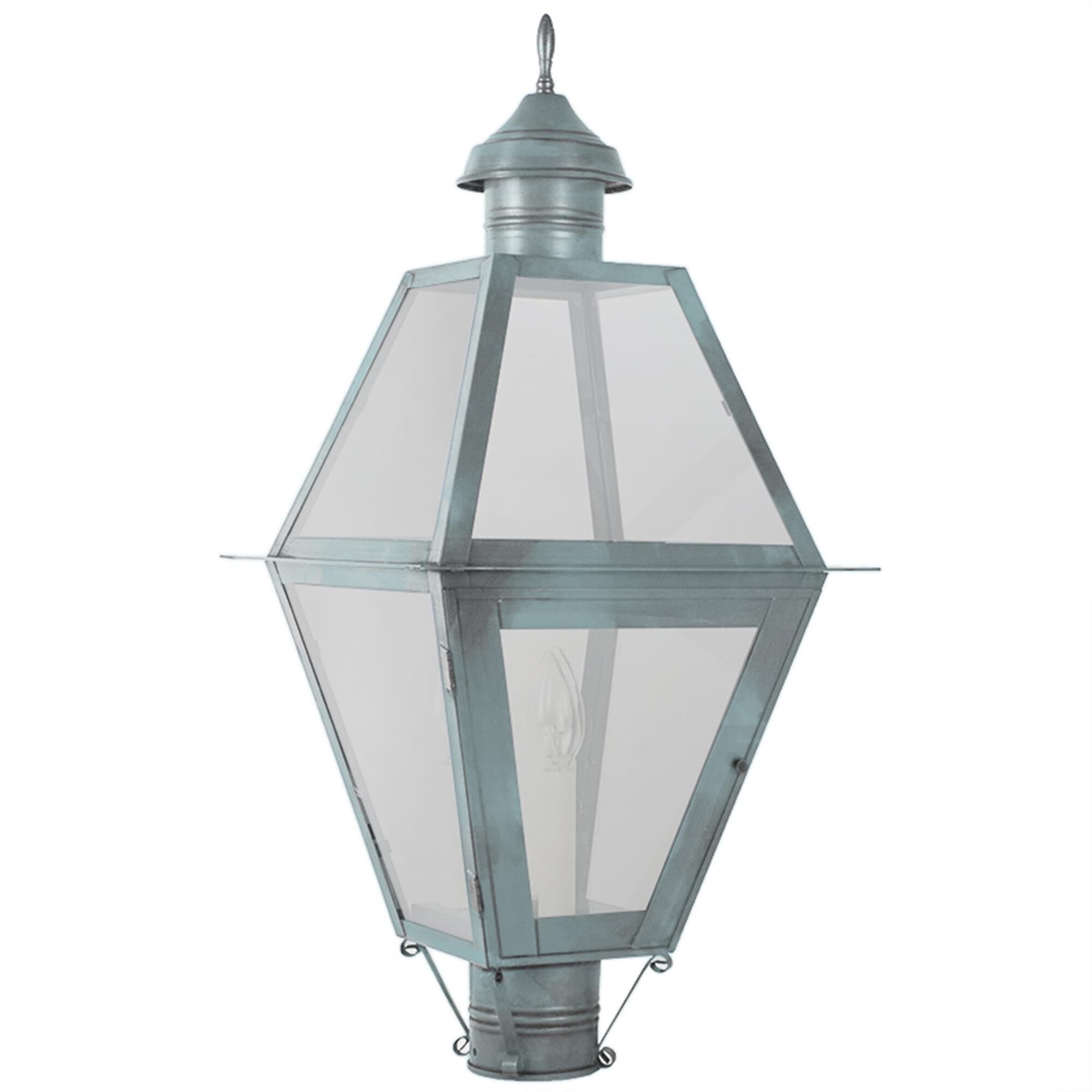 Boston 27 Inch 3 Light Outdoor Post Lamp,