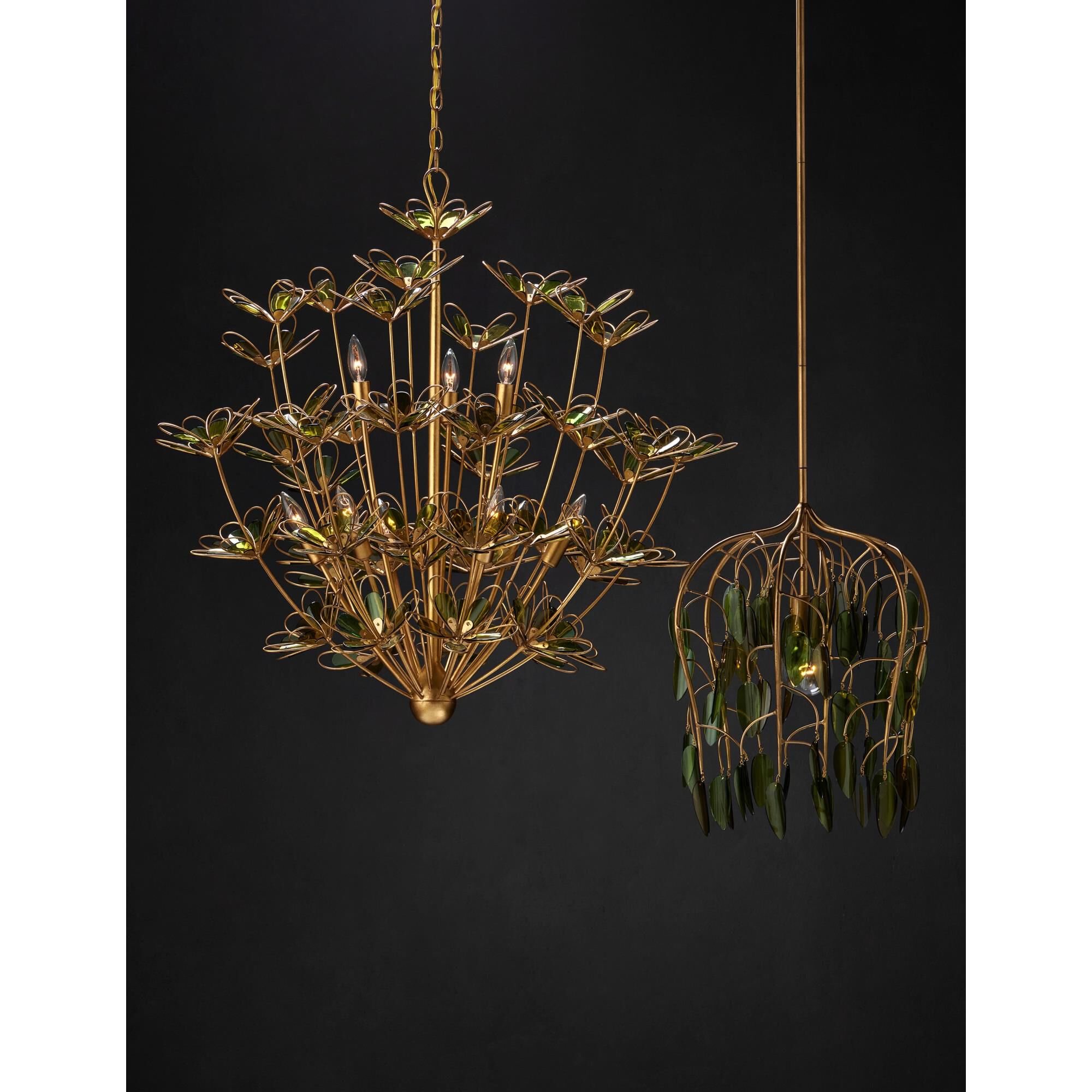 Midsummer 39 Inch Chandelier by Currey and Company