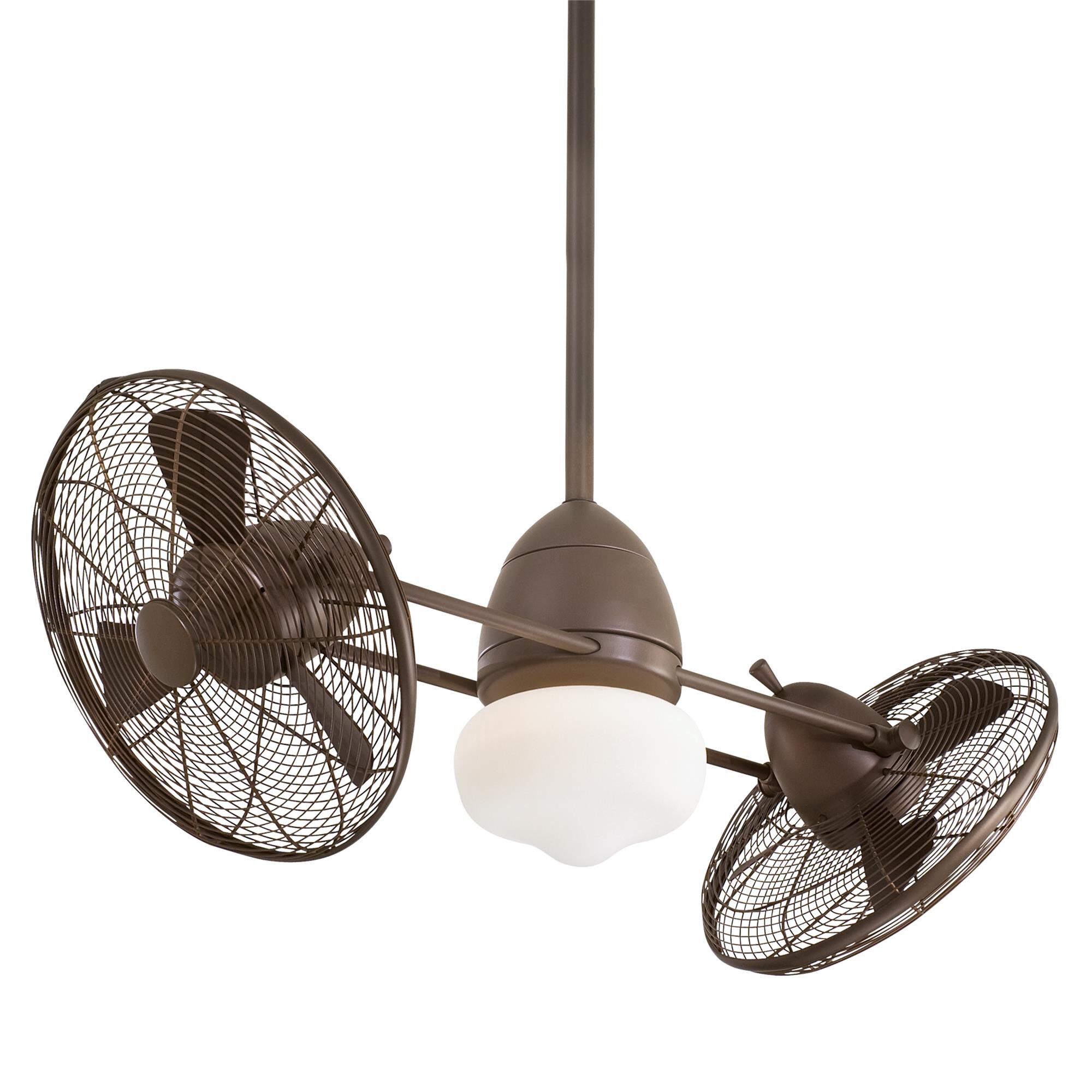 Shown in Oil Rubbed Bronze finish and Etched Opal glass