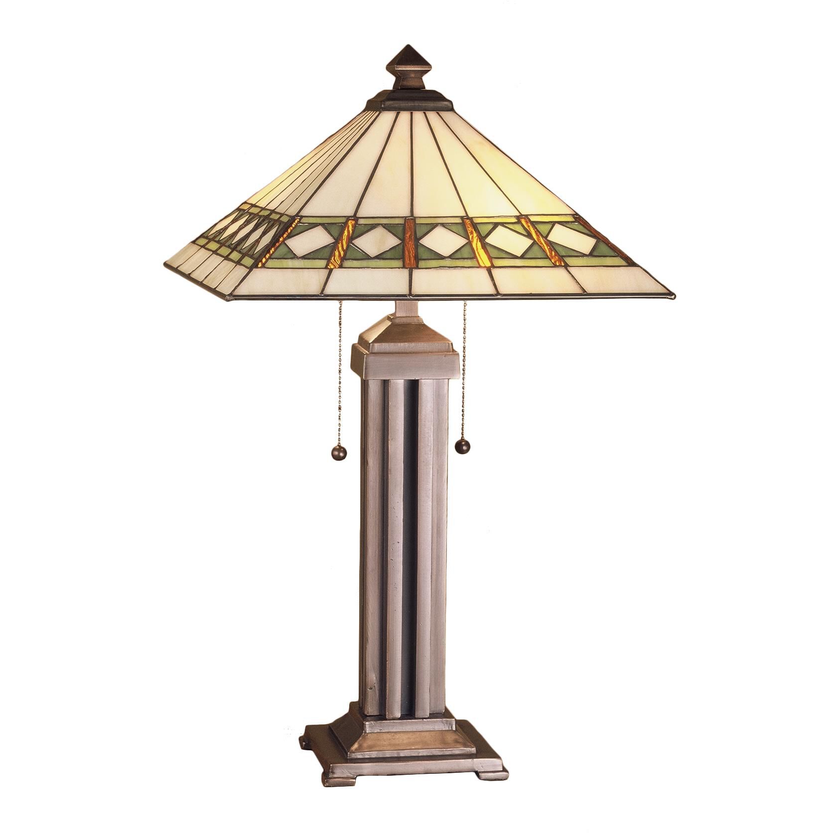 Diamond Mission 24 Inch Table Lamp by Meyda Lighting