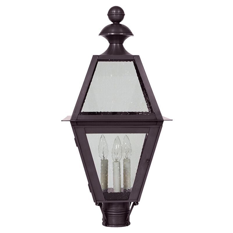 Boston 26 Inch 3 Light Outdoor Post Lamp by Northeast Lantern