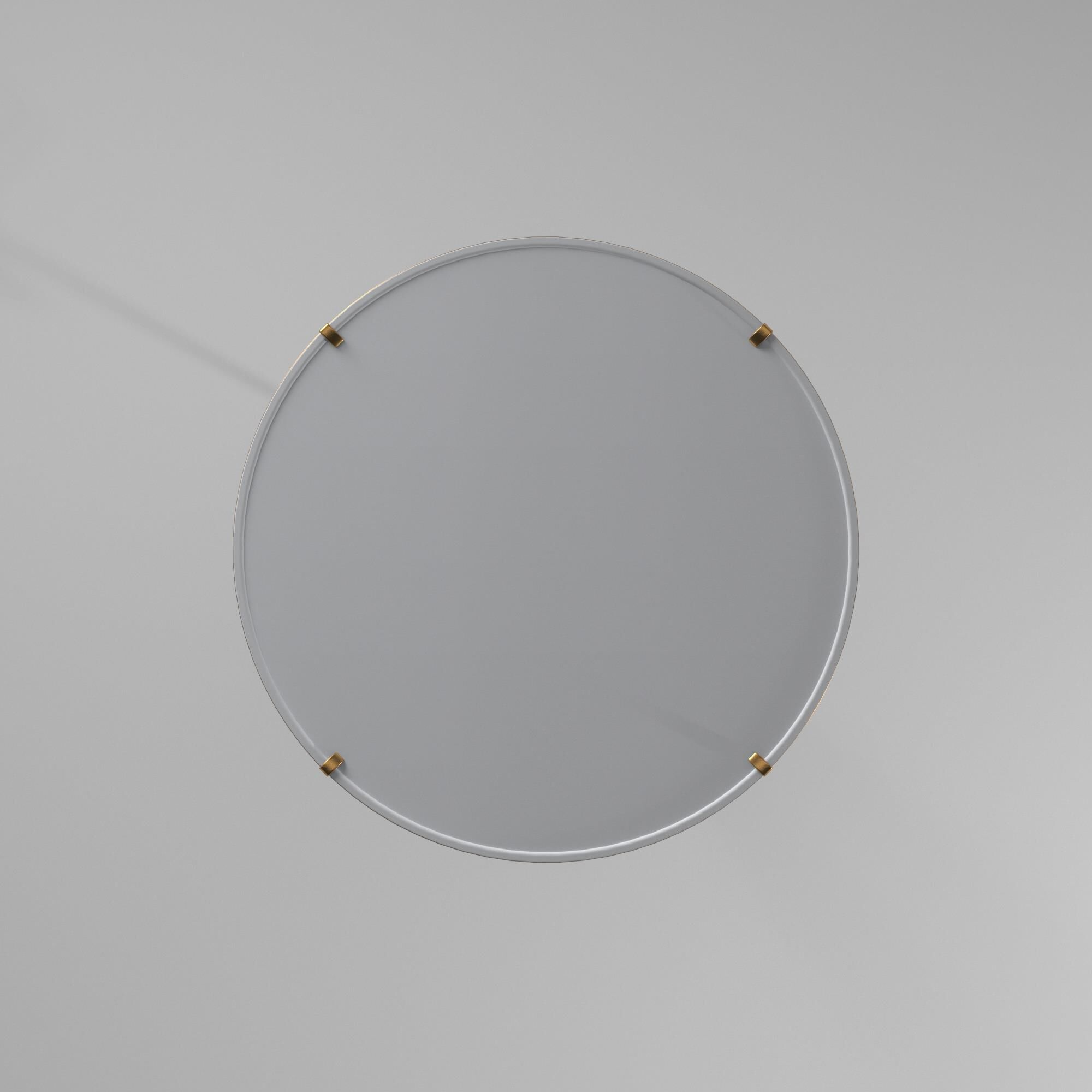 Shown in Gold finish and Hardback - White shade