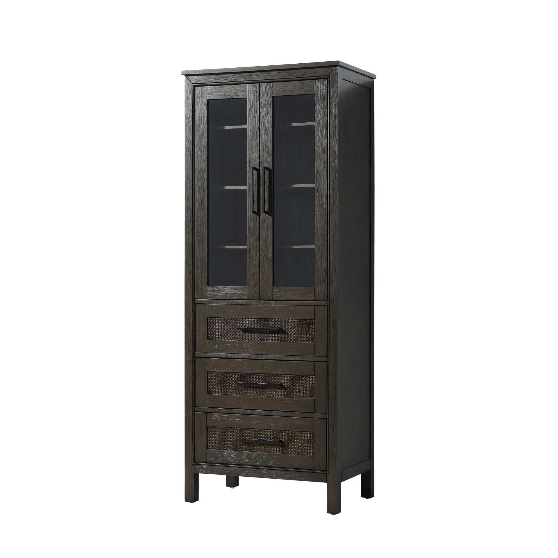 Shown in Chocolate Oak finish