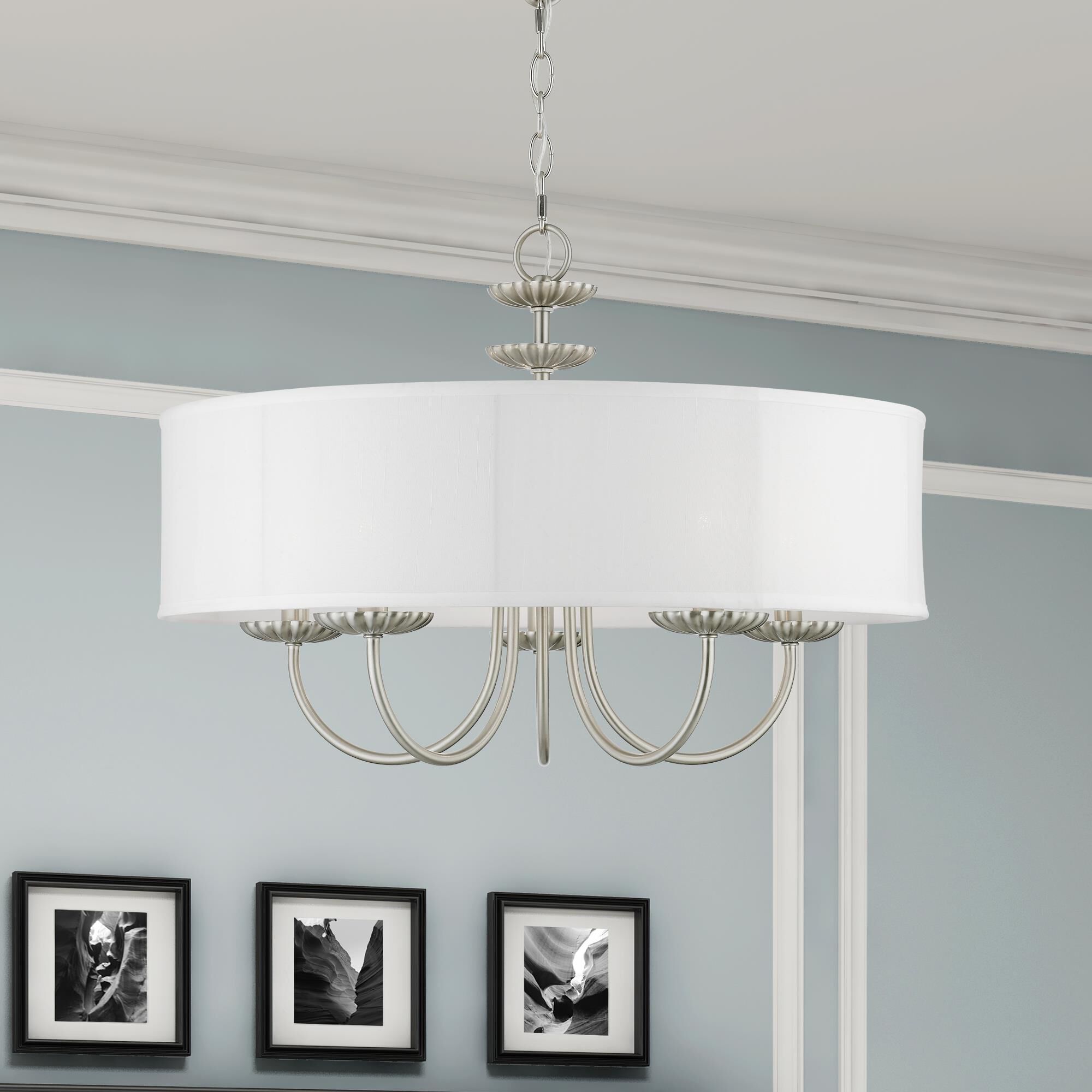Brookdale 5 Light Chandelier by Livex Lighting