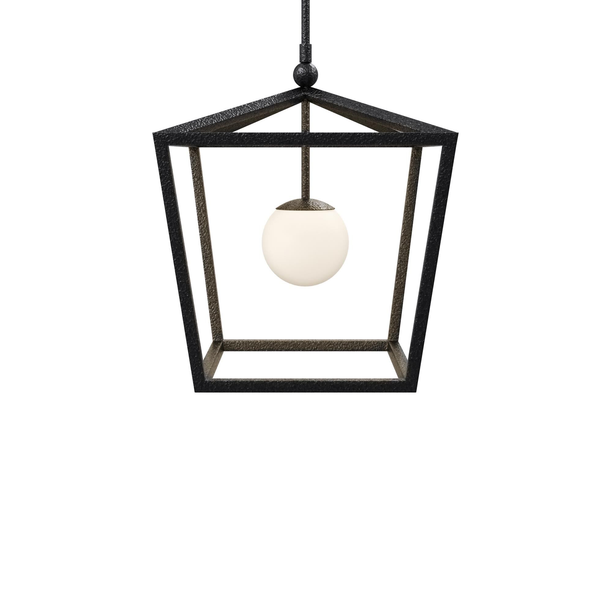 Denison 18 Inch Outdoor Hanging Lantern by Currey and Company