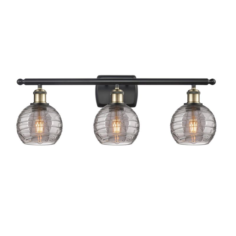 Bruno Marashlian Athens Deco Swirl 26 Inch Bath Vanity Light by Innovations Lighting