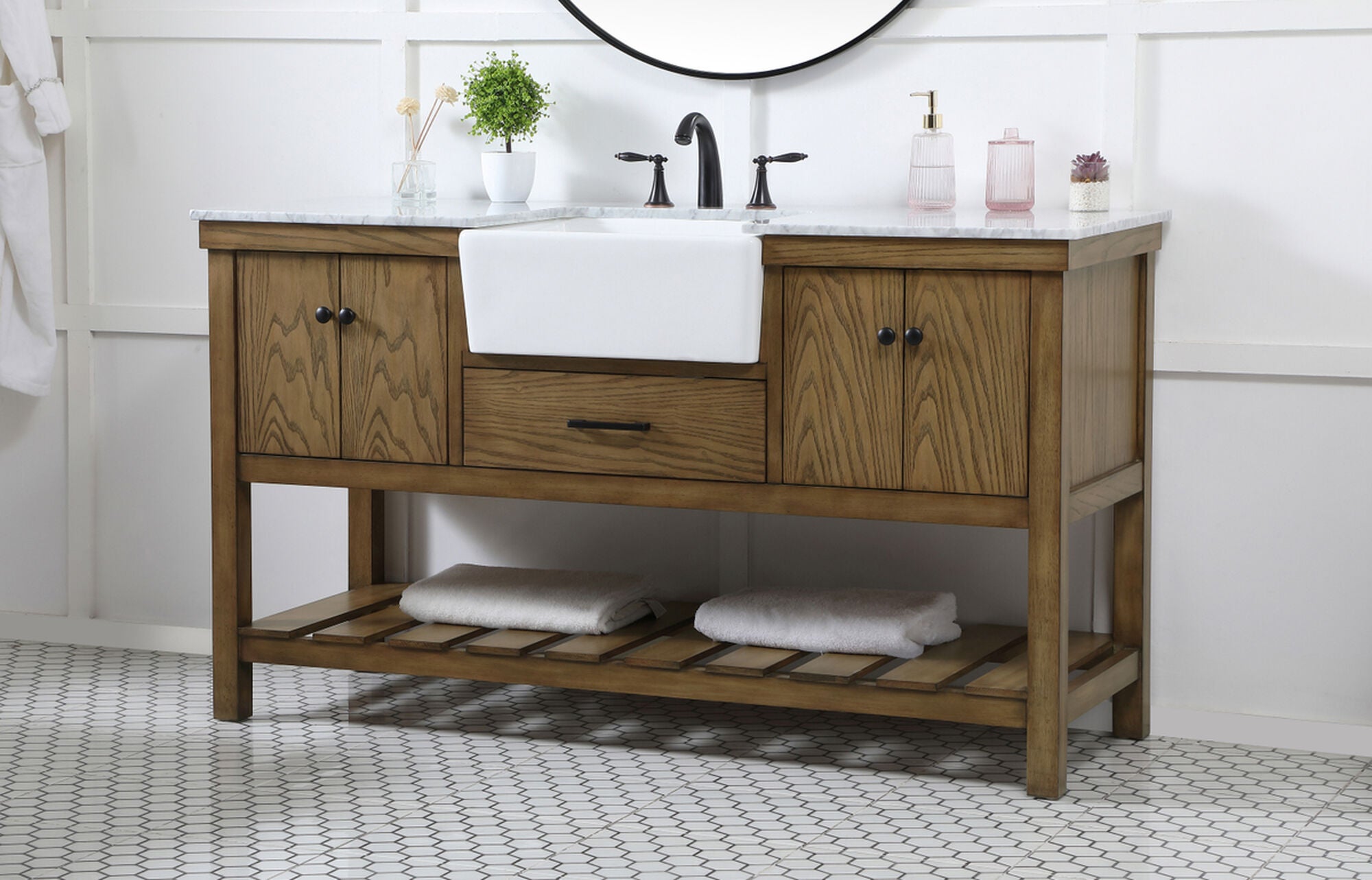 Clement 22 Inch Bath Vanity Cabinet,