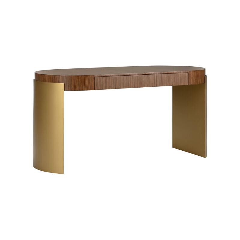 Zebrano 61 Inch Desk by Wildwood