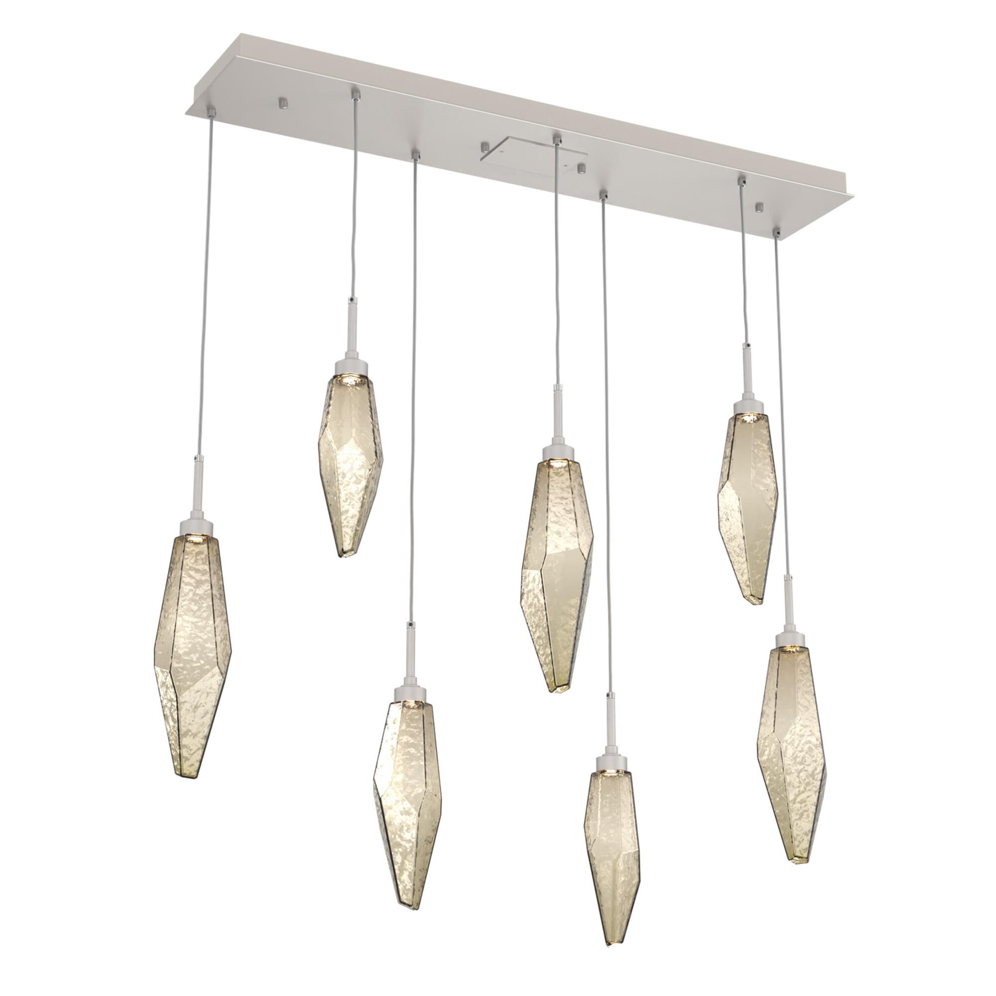 Shown in Metallic Beige Silver finish and Chilled Bronze glass