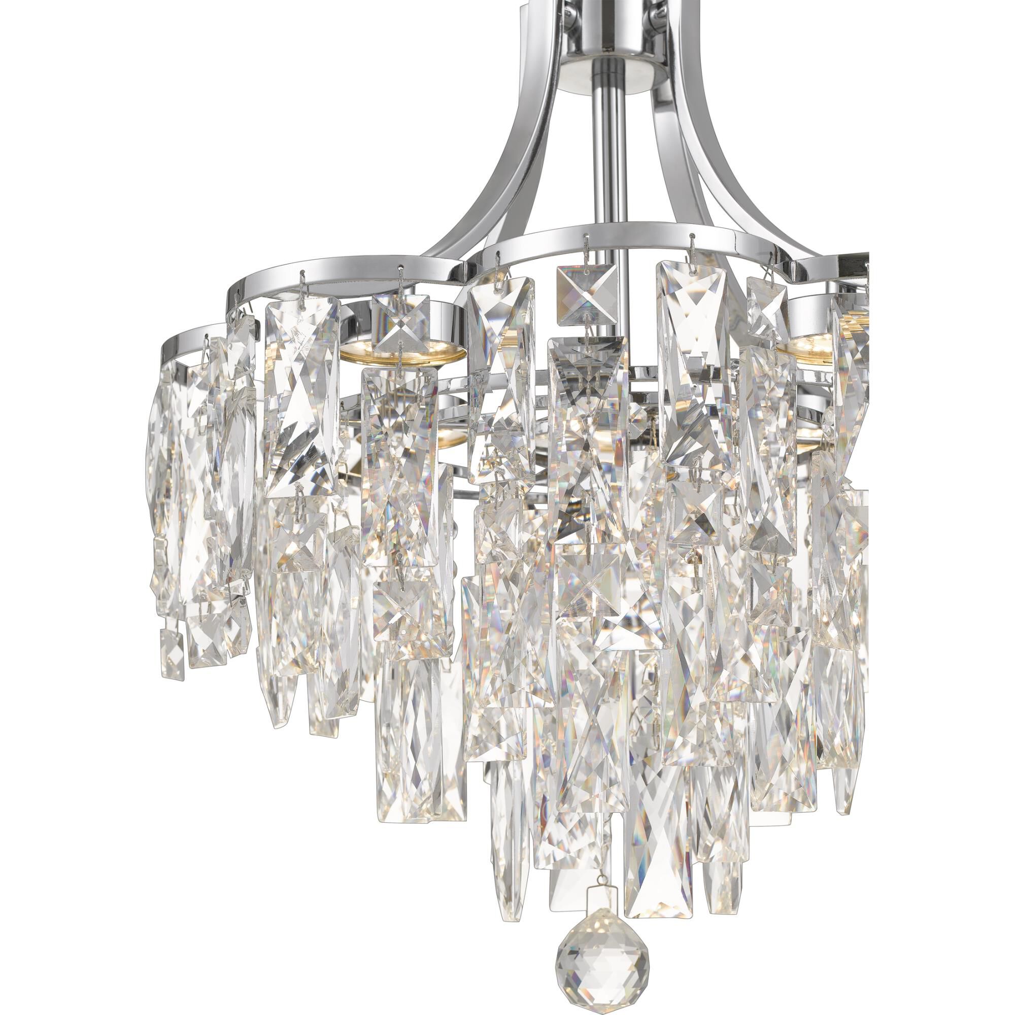 Platinum Collection Bravado 15 Inch LED Large Pendant by Quoizel