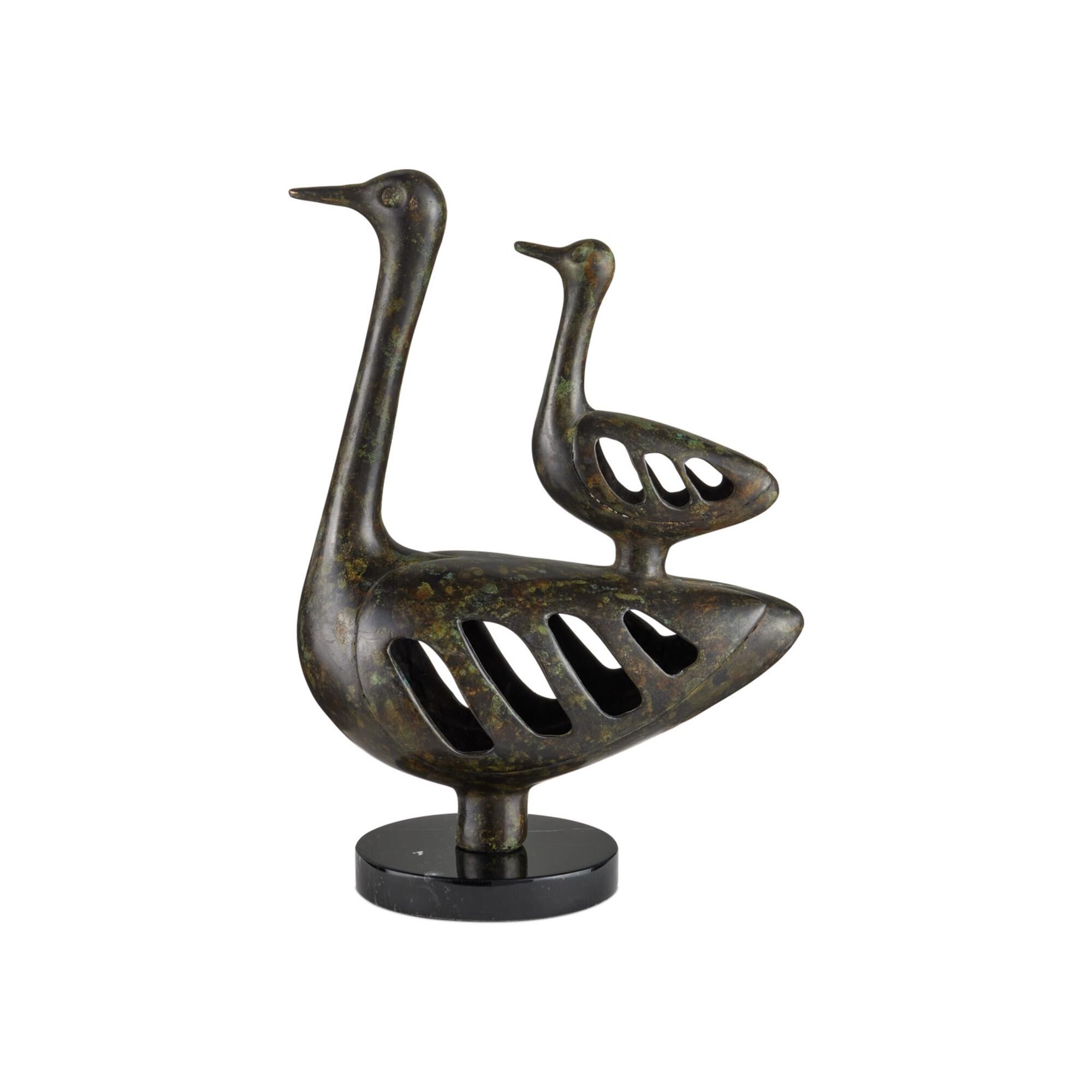Duck Family Figurine,