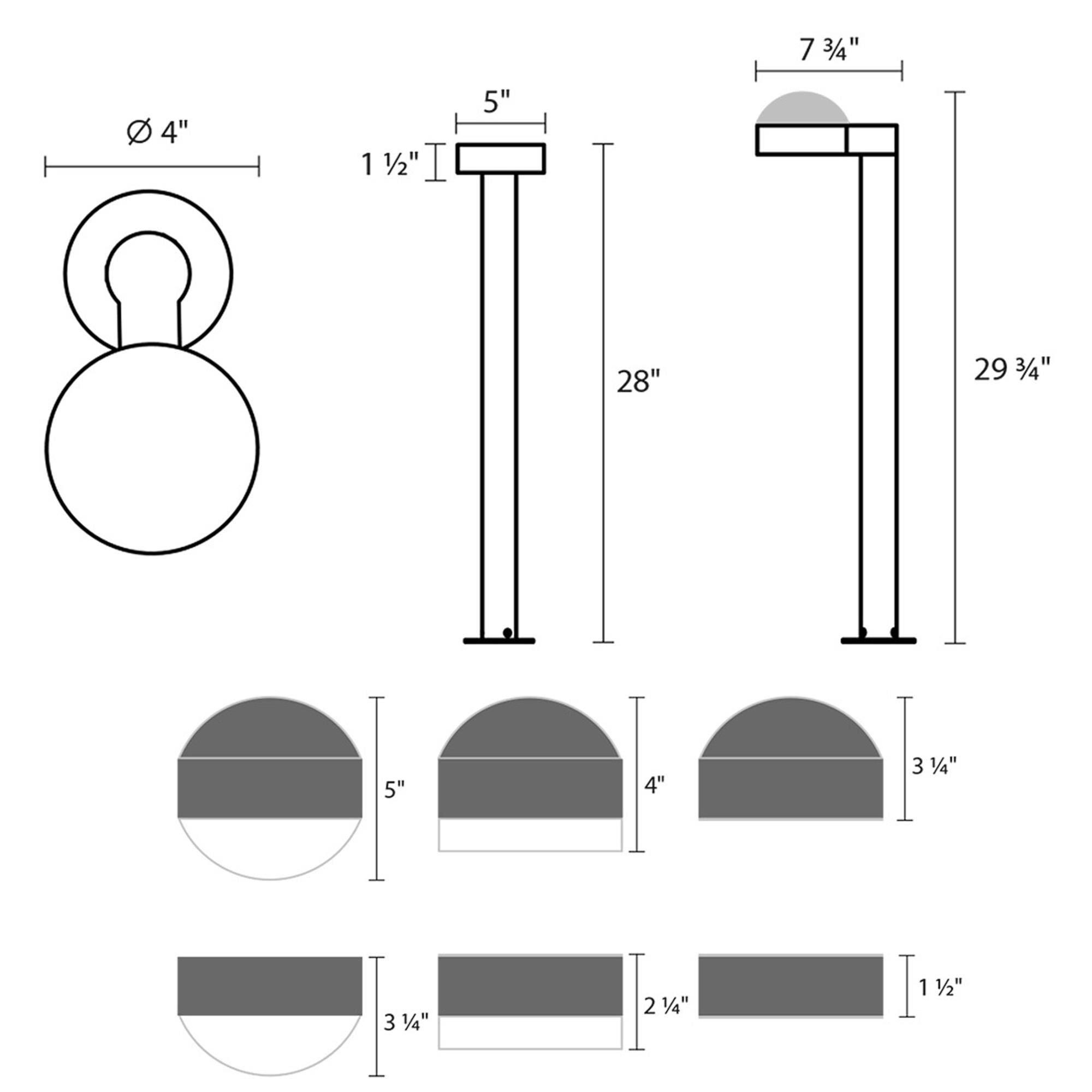 Reals Bollard by SONNEMAN
