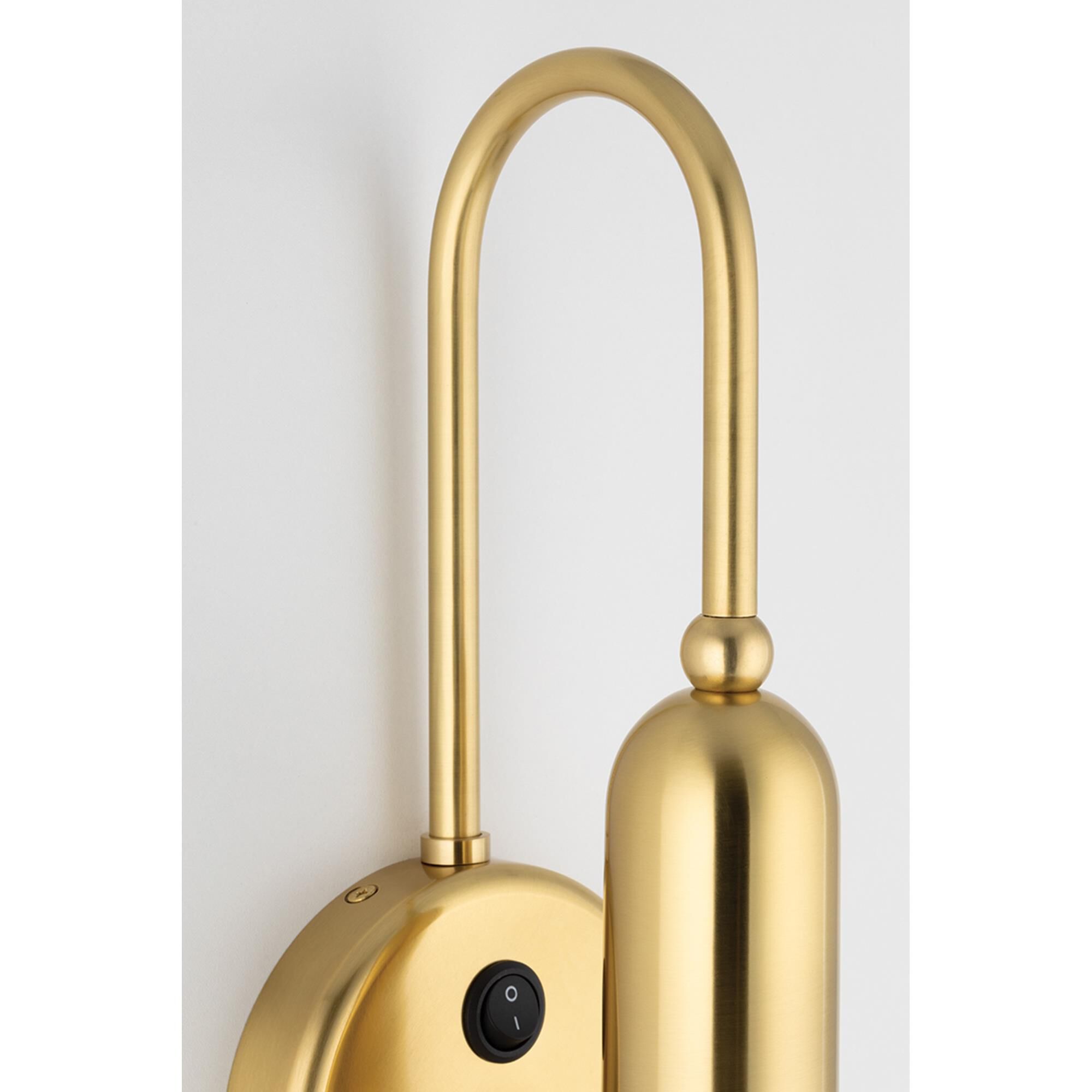 Shown in Aged Brass finish