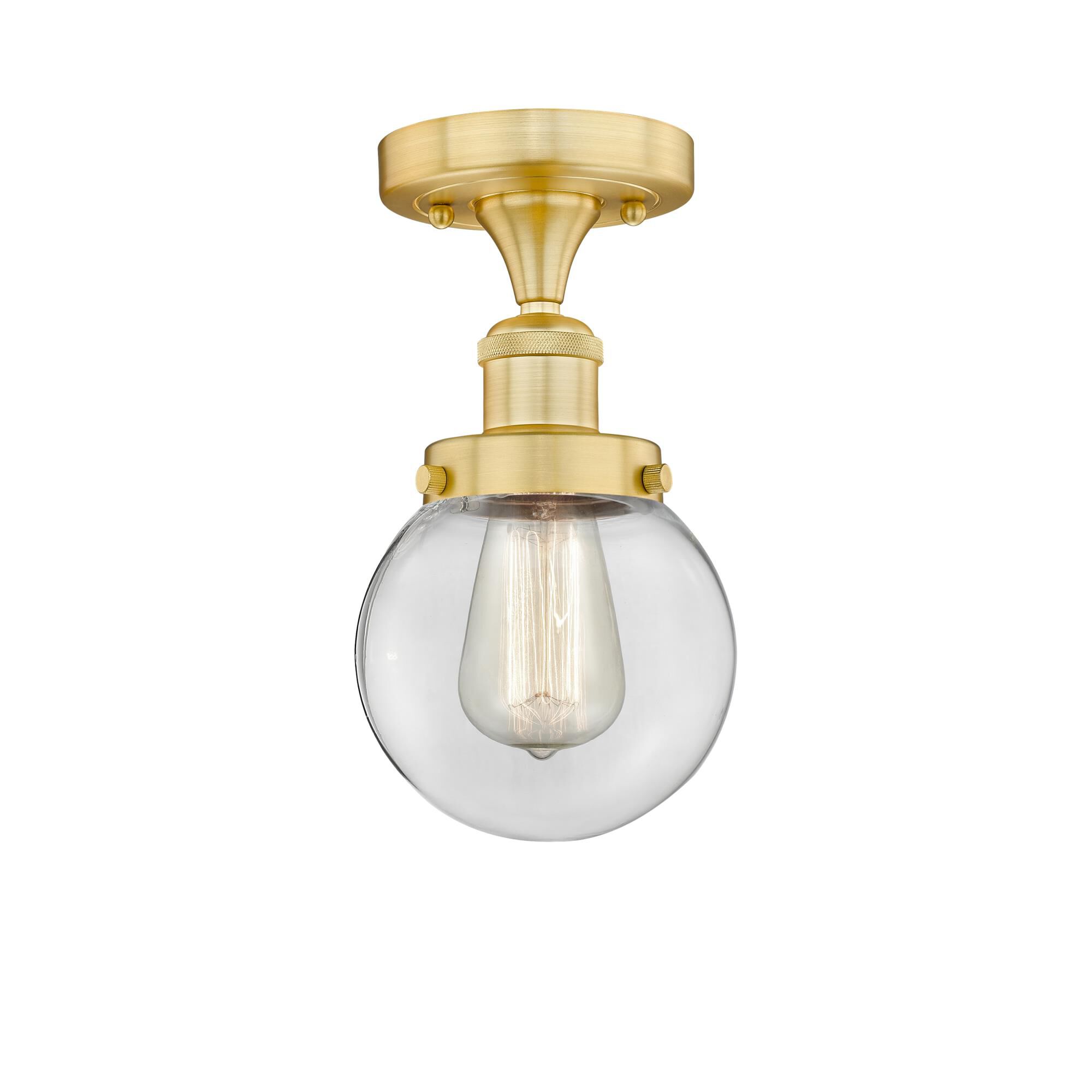 Bruno Marashlian Beacon 6 Inch 1 Light Semi Flush Mount by Innovations Lighting