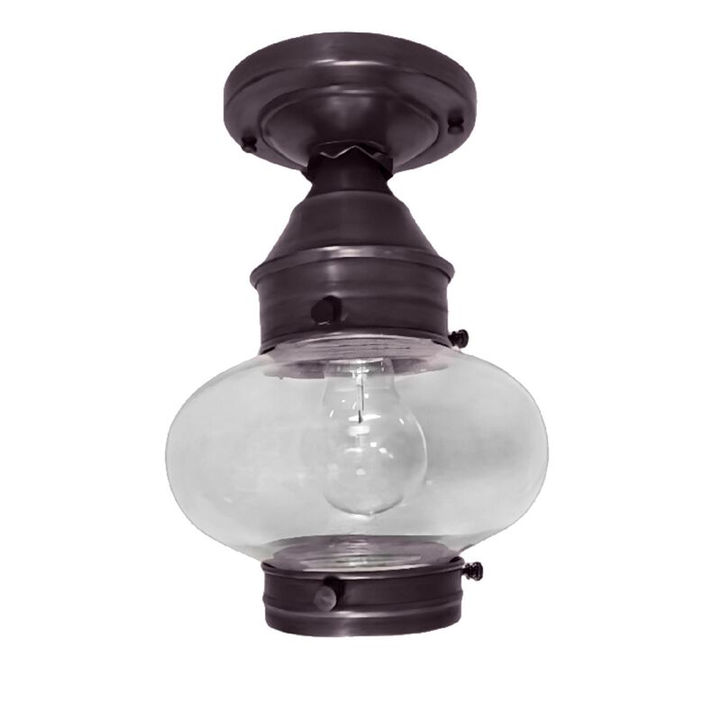 Onion 7 Inch Outdoor Flush Mount by Northeast Lantern