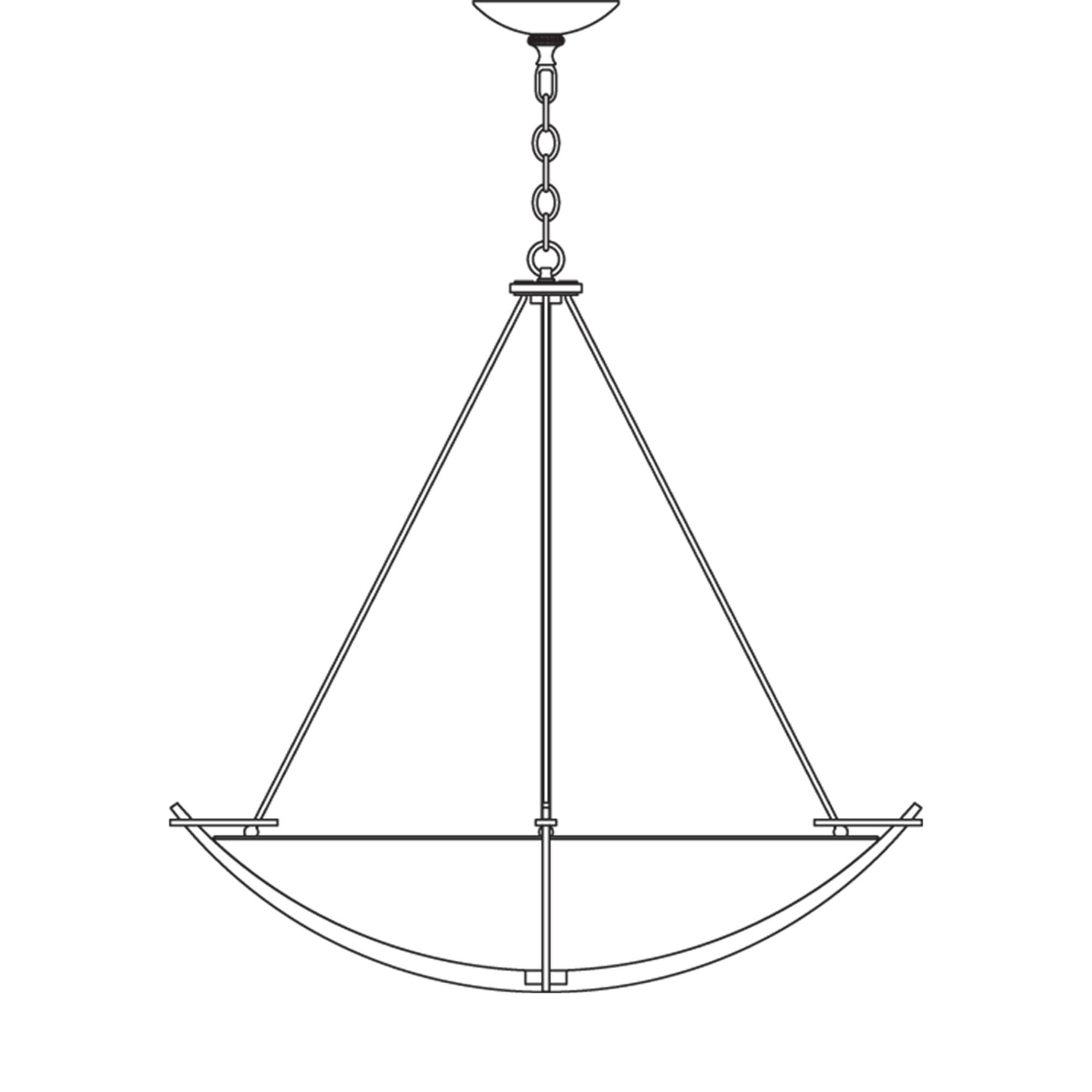 Compass Large Pendant by Hubbardton Forge