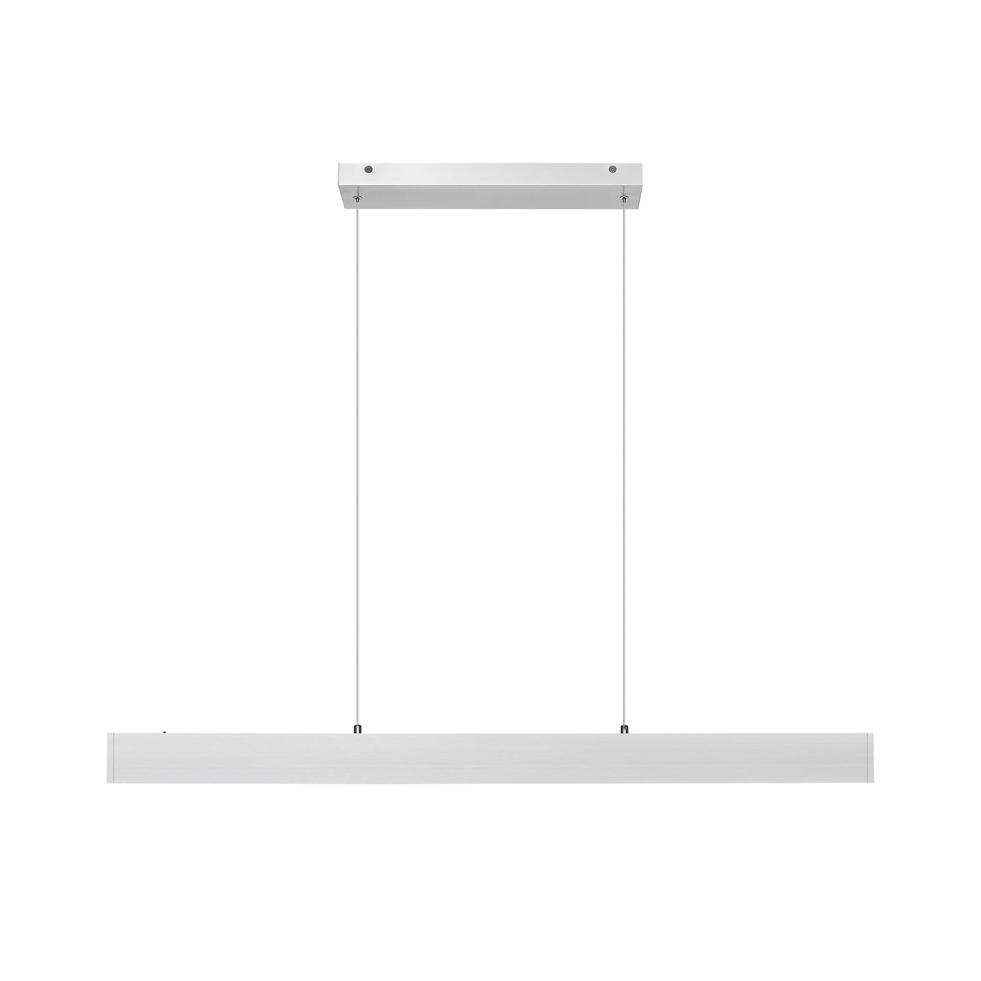 Shown in Brushed Nickel finish and Frosted glass and Frosted shade