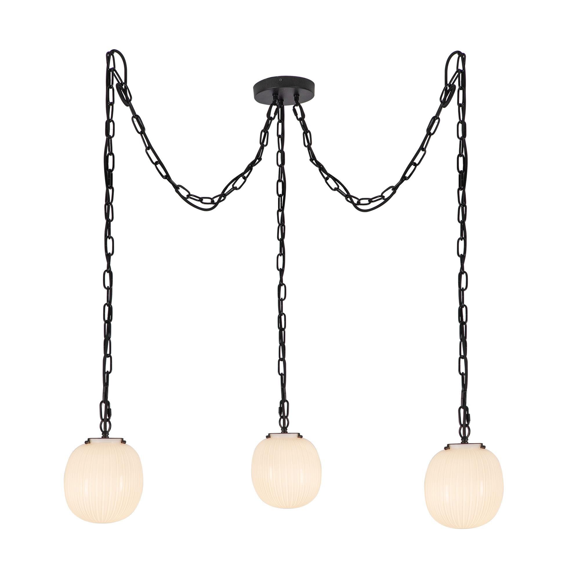 Peyton Fox Cherise 7 Inch 3 Light Multi Light Pendant,