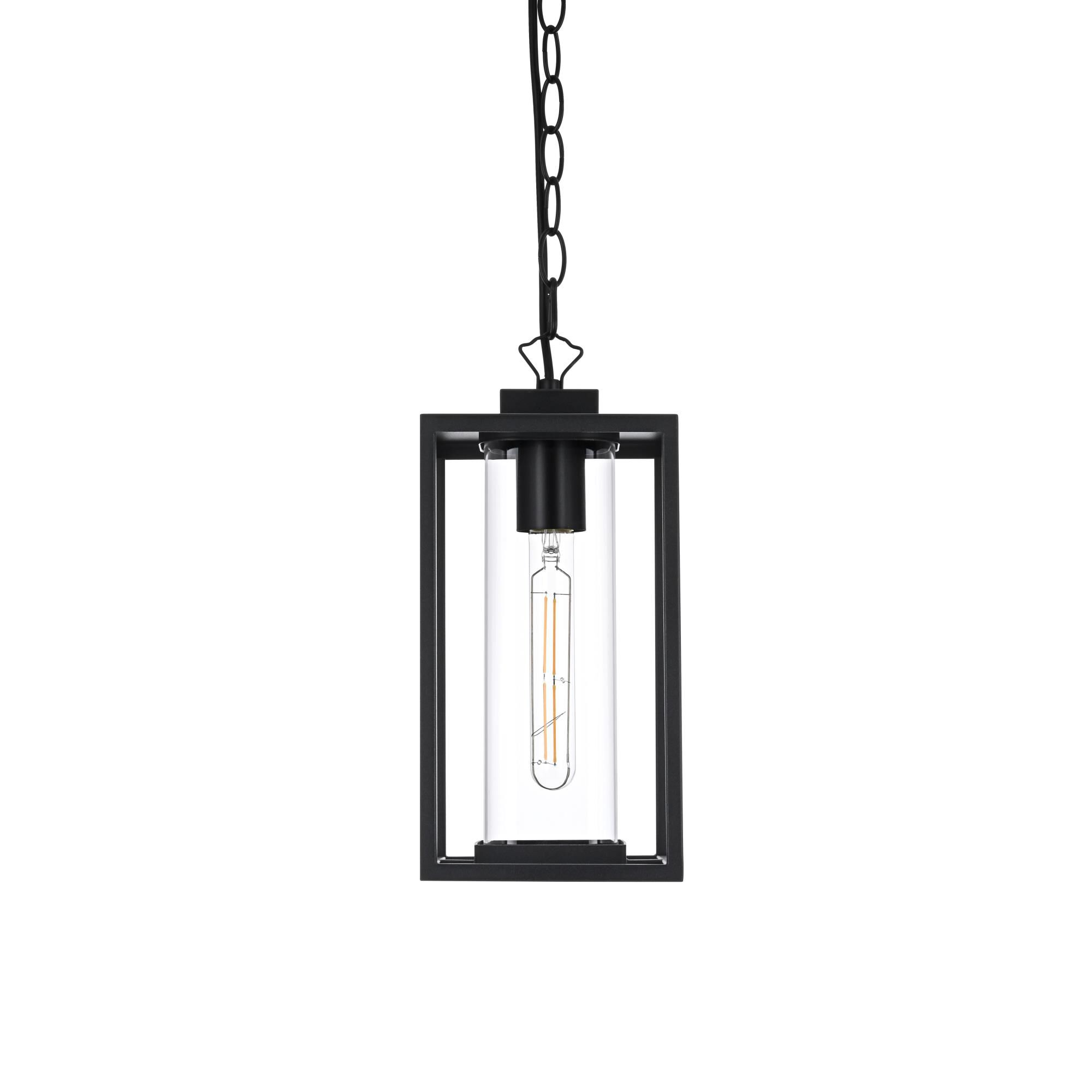 Memphis 6 Inch Outdoor Hanging Lantern by Elegant Lighting