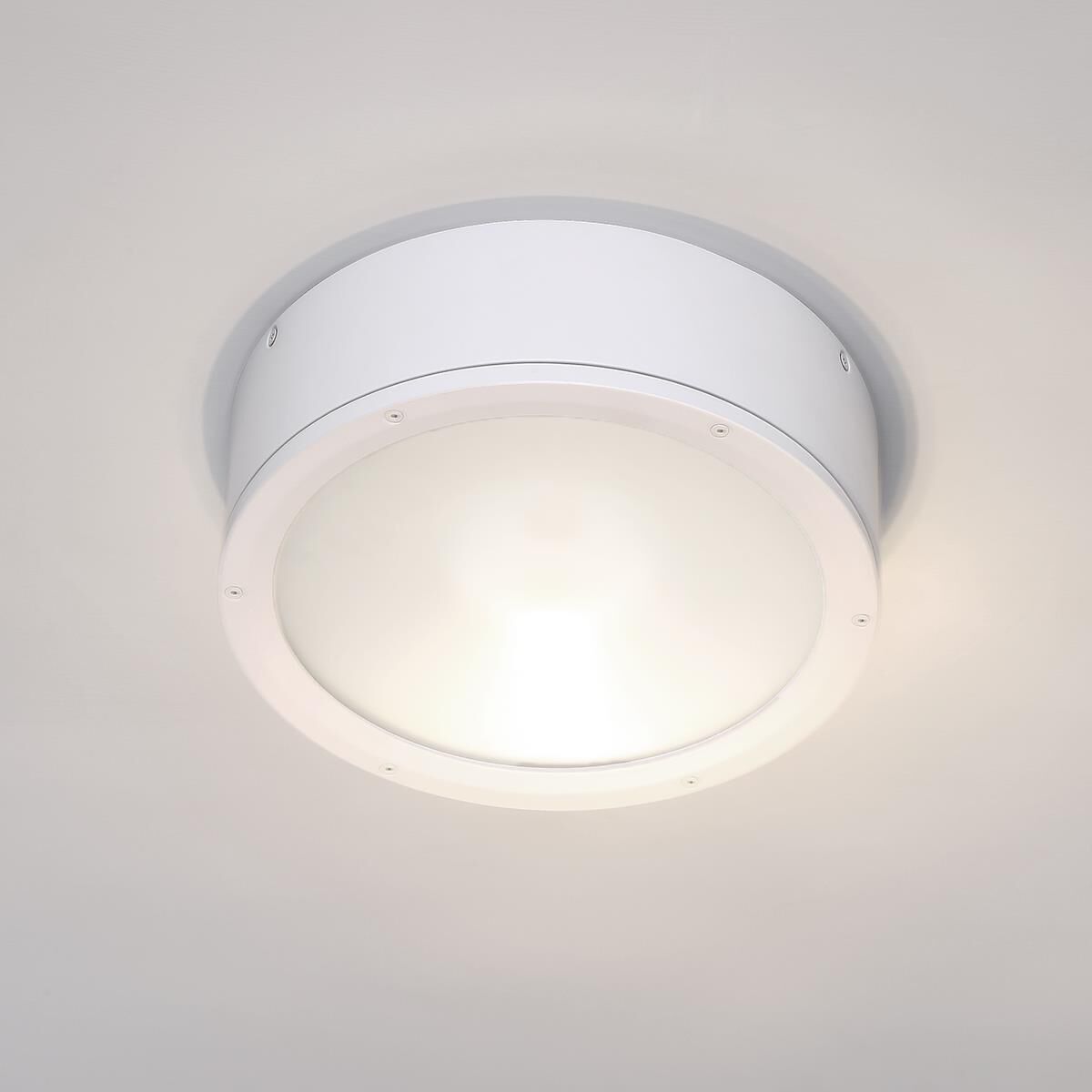 Shown in White finish