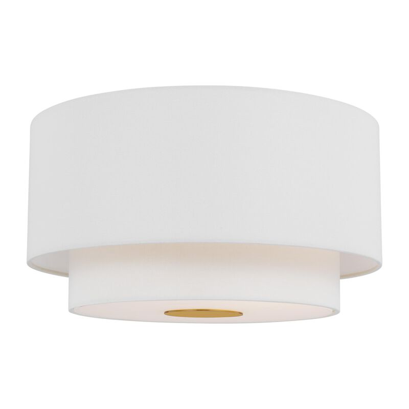 Kate Spade New York Sawyer 18 Inch 3 Light Flush Mount by Visual Comfort Studio