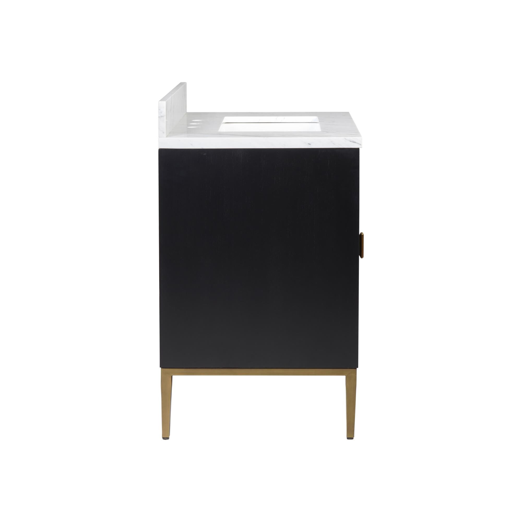 Shown in Dark Sapphire, Caviar Black, Natural, White, Antique Brass finish