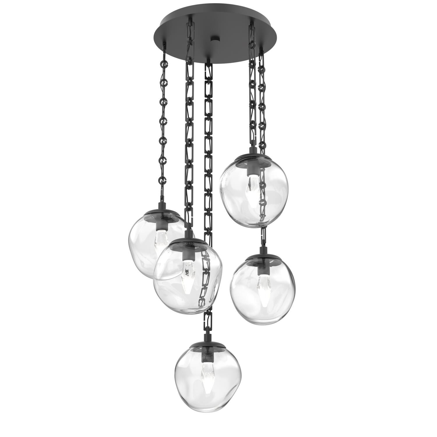 Levi Wilson Aster Led 24 Inch Multi Light Pendant by Hammerton Studio