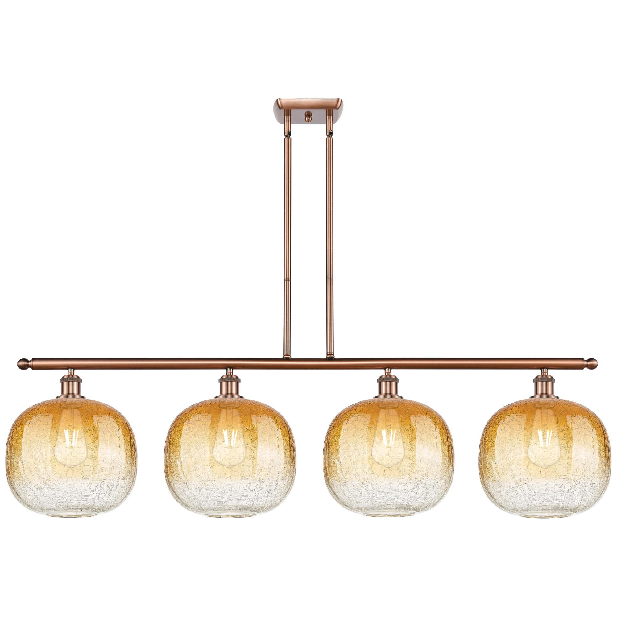 Bruno Marashlian Brookhaven Sphere 49 Inch Linear Suspension Light by Innovations Lighting