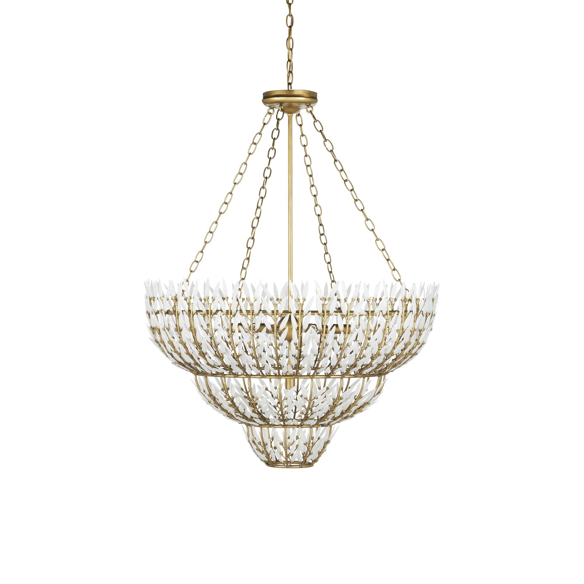 Magnum 34 Inch 7 Light Chandelier by Currey and Company
