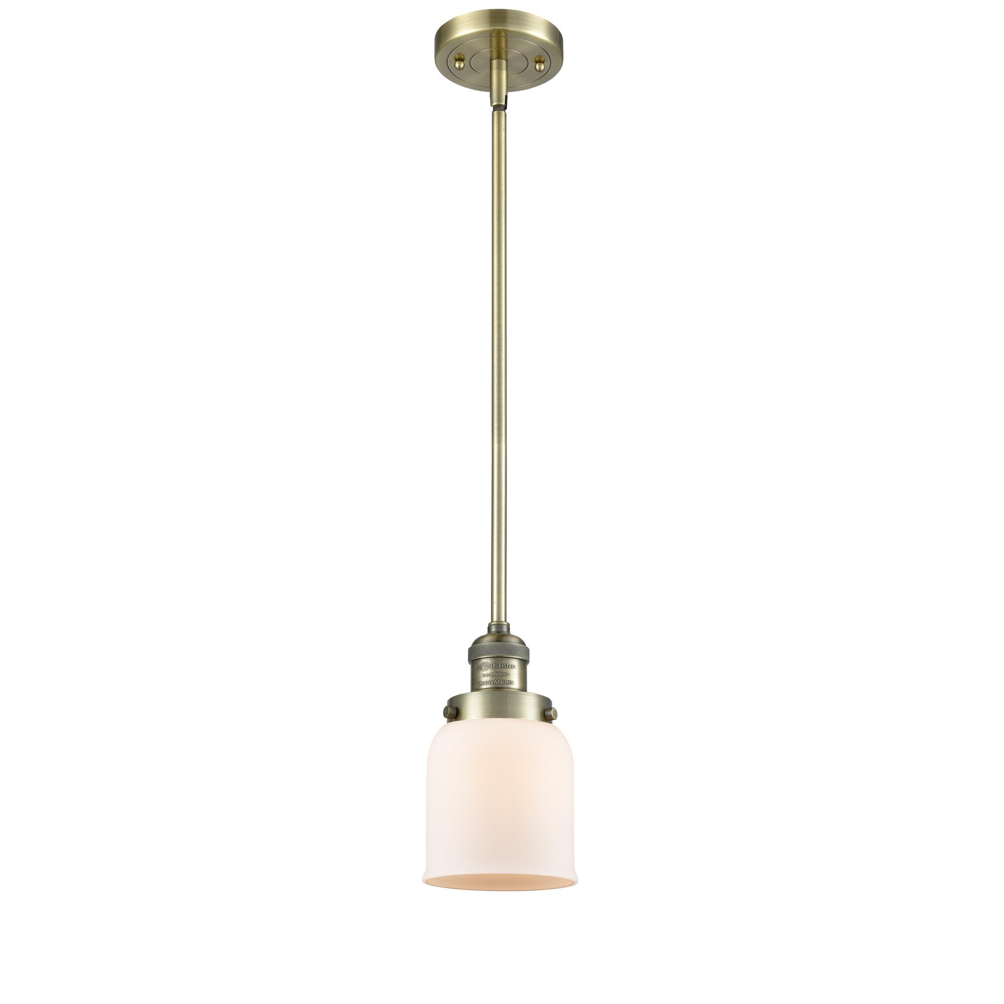 Bruno Marashlian Small Bell 5 Inch Mini Pendant by Innovations Lighting