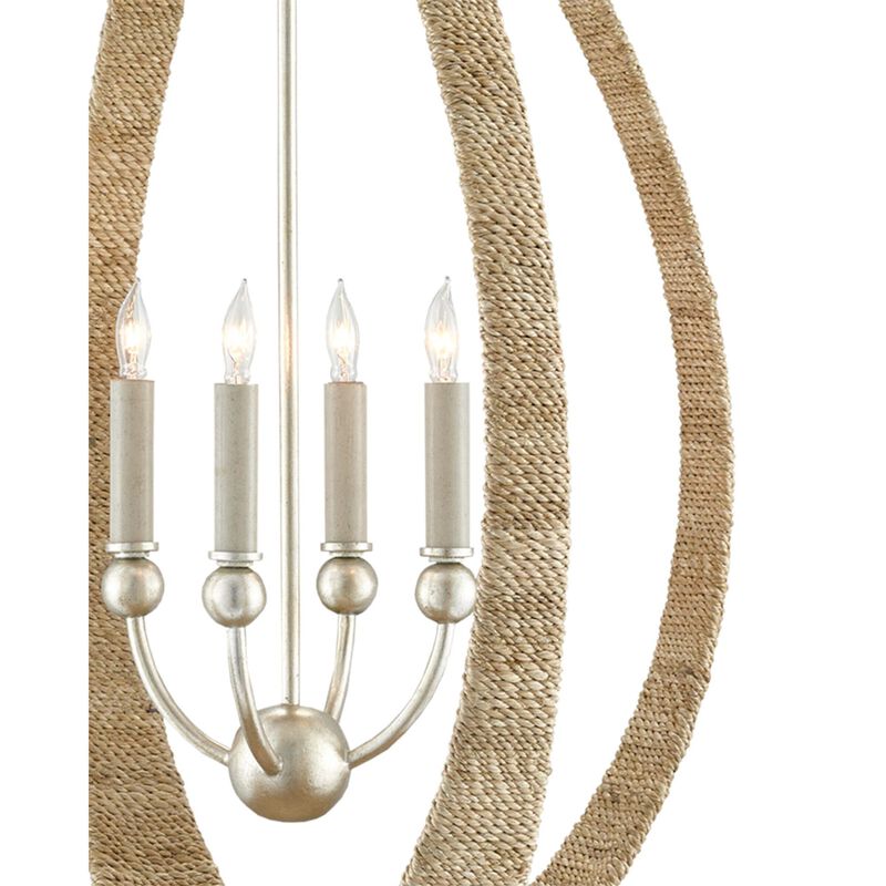 Menorca 4 Light Mini Chandelier by Currey and Company