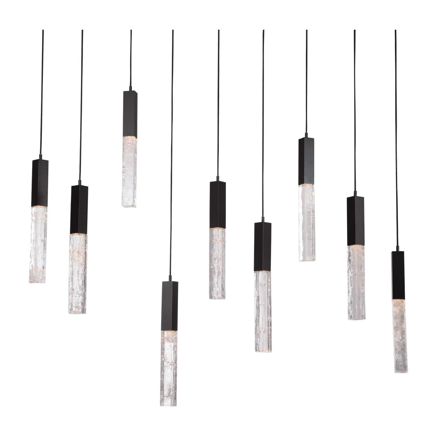 Glacier Linear Suspension Light by Hammerton Studio