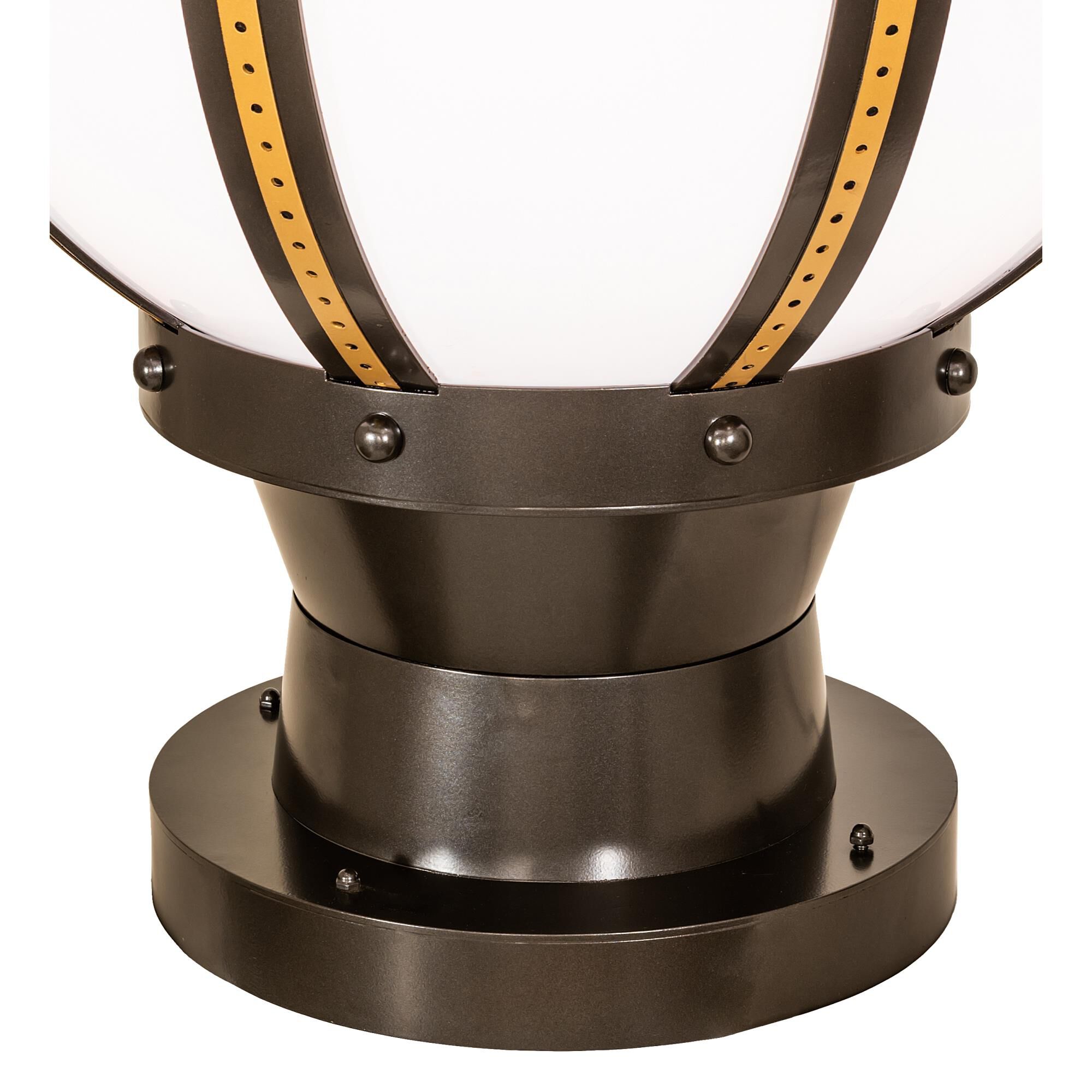 Meyda Lighting Orbital 33 Inch Tall Outdoor Pier Lamp