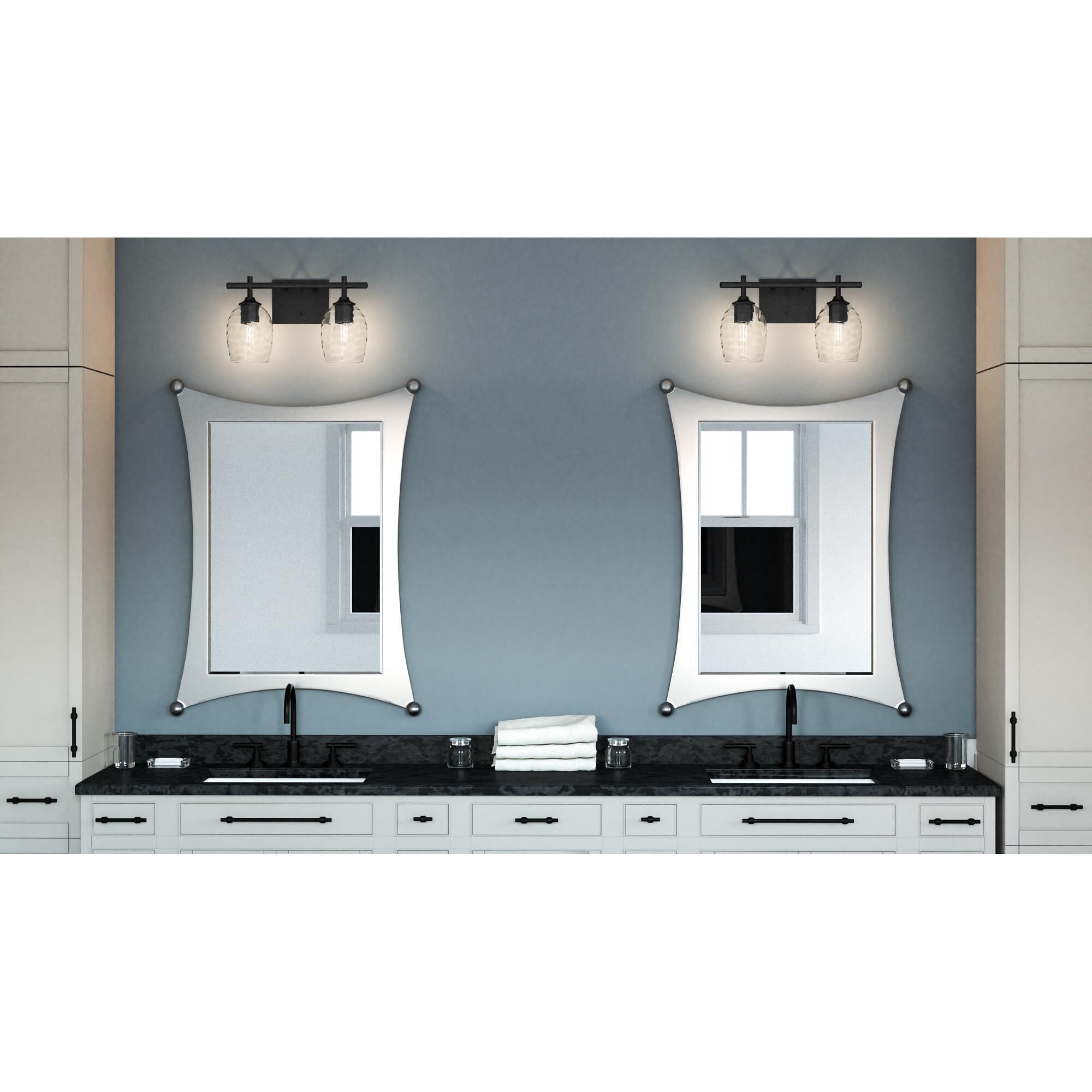 Lucy 15 Inch 2 Light Bath Vanity Light by Quoizel