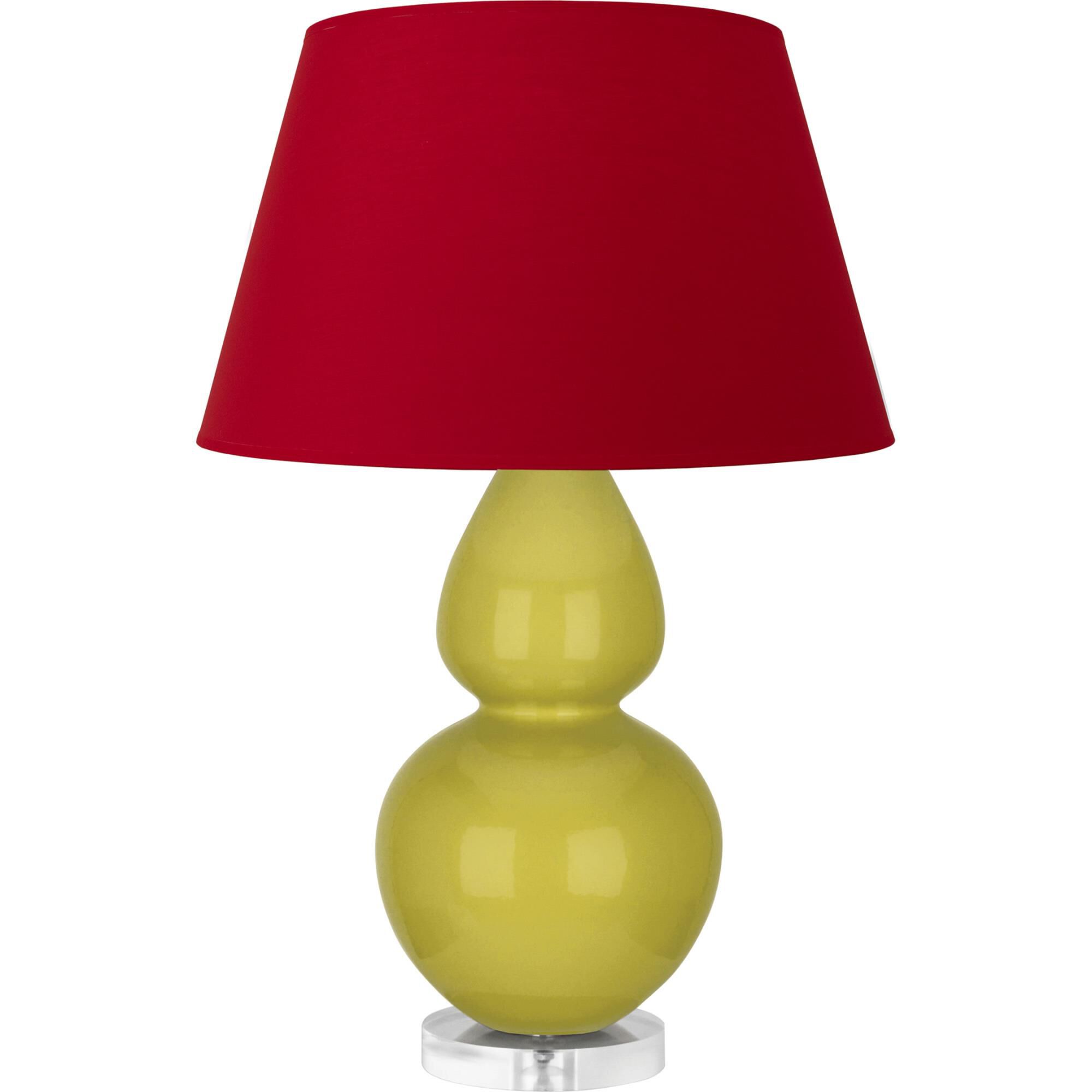 Double Gourd 31 Inch Table Lamp by Robert Abbey