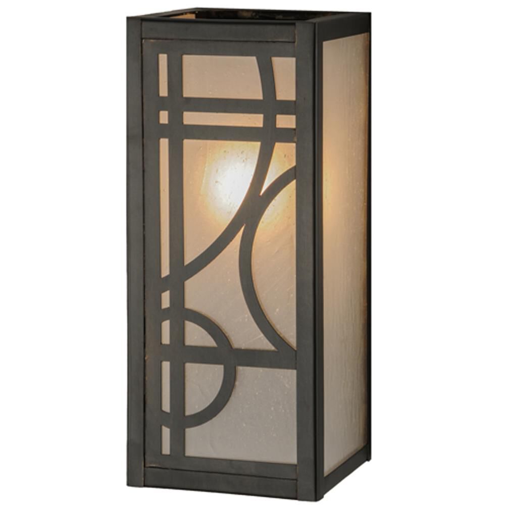 Revival Deco 12 Inch Wall Sconce by Meyda Lighting