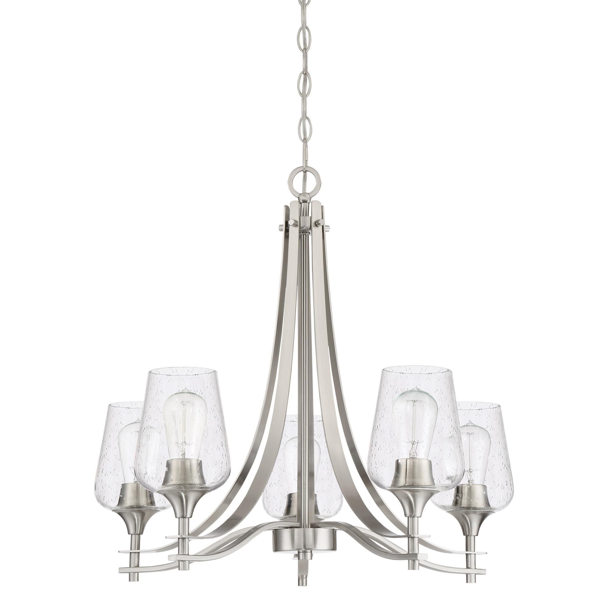 Towne 25 Inch 5 Light Chandelier by Quoizel