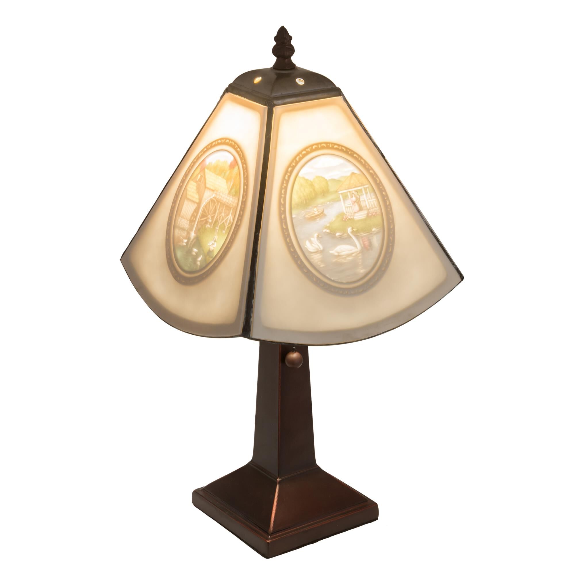 Lithophane 17 Inch Table Lamp by Meyda Lighting