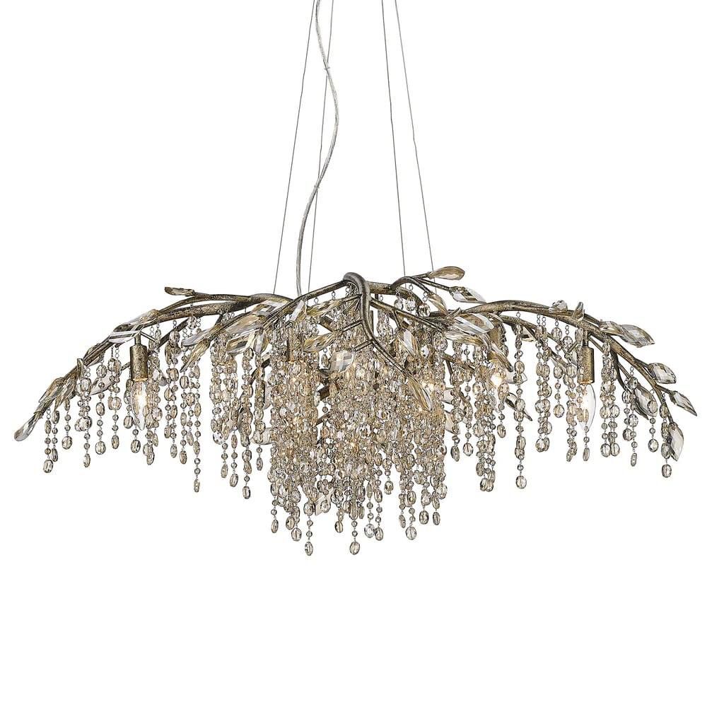 Autumn Twilight 40 Inch 12 Light Chandelier by Golden Lighting