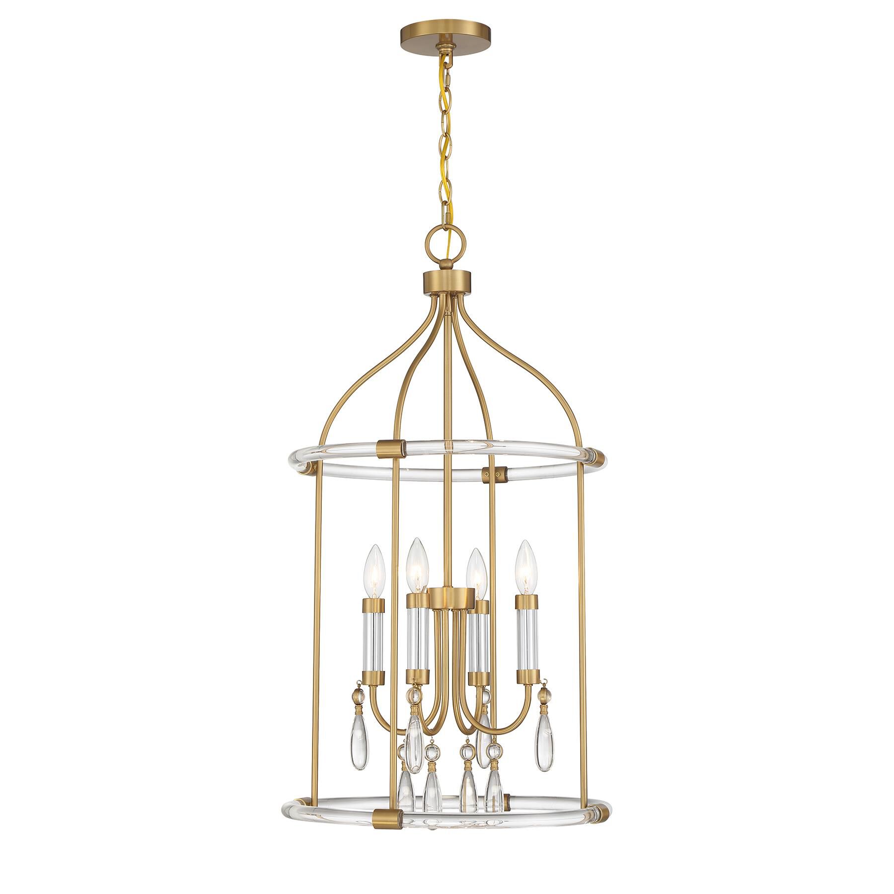 Mayfair 18 Inch Cage Pendant by Savoy House