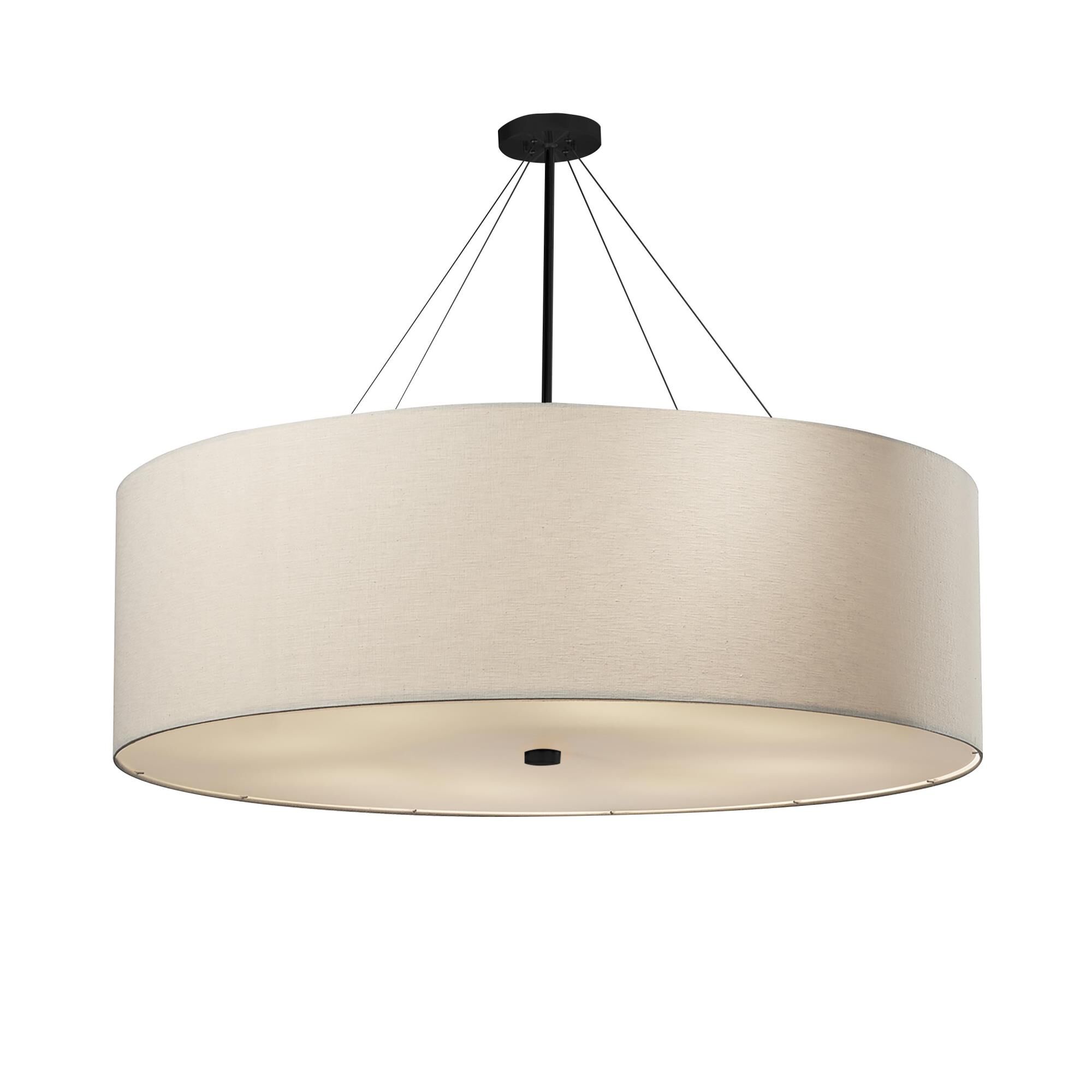 Textile Classic 60 Inch Large Pendant by Justice Design Group